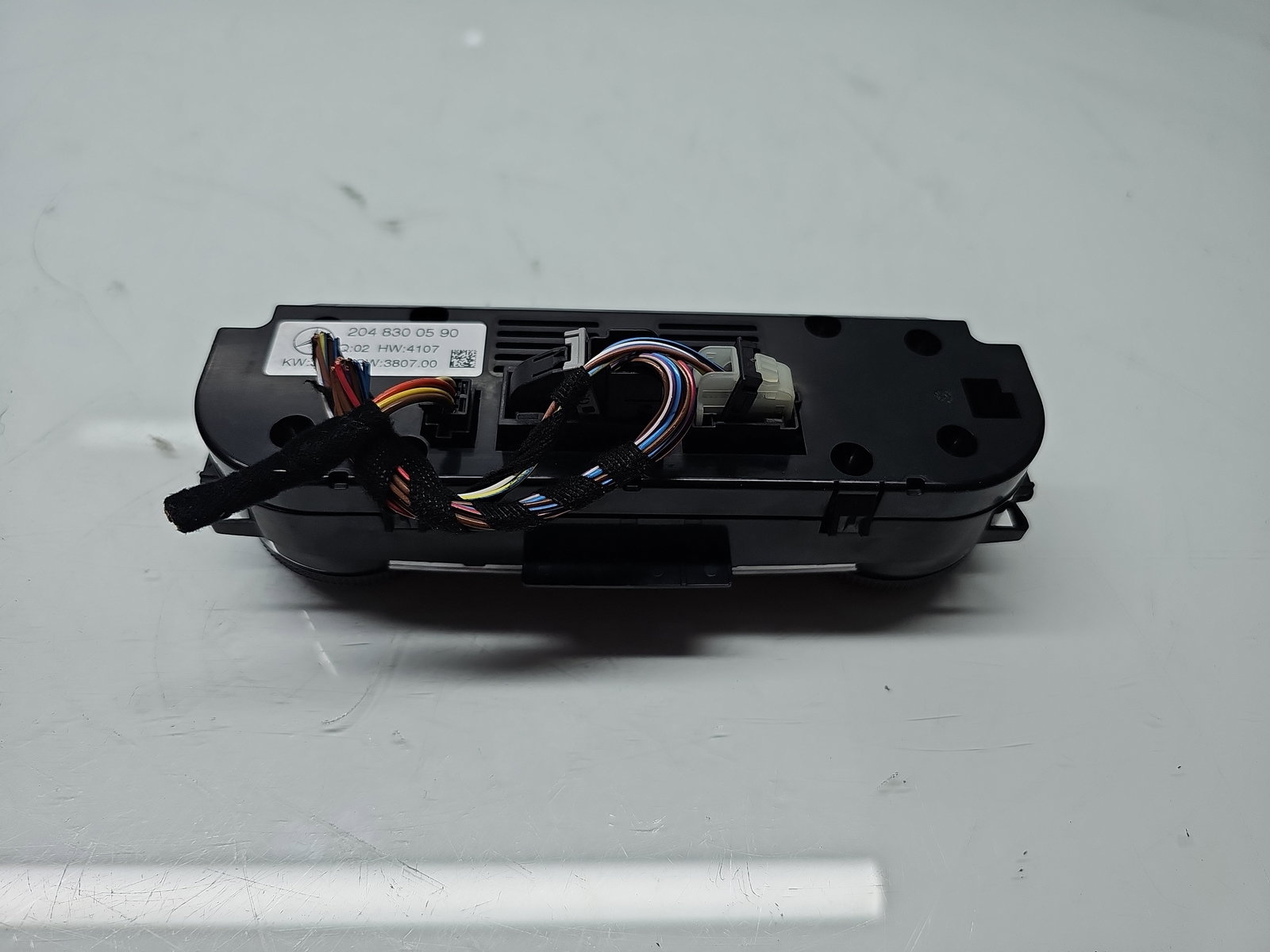 Panou comanda clima Mercedes Clasa C (W204) [Fabr 2007-2014] 2048300590 - imagine 4