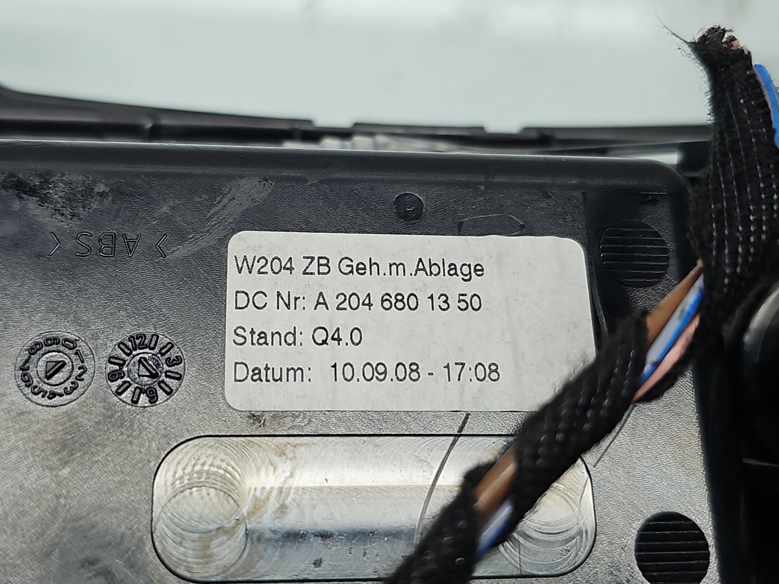 Scrumiera Mercedes Clasa C (W204) [Fabr 2007-2014] A2046801350 - imagine 5