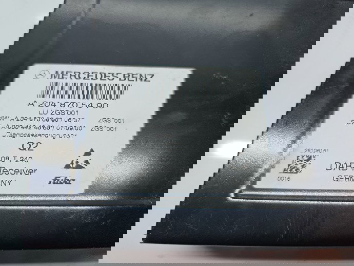 Modul confort Mercedes Clasa C (W204) [Fabr 2007-2014] A2048705490