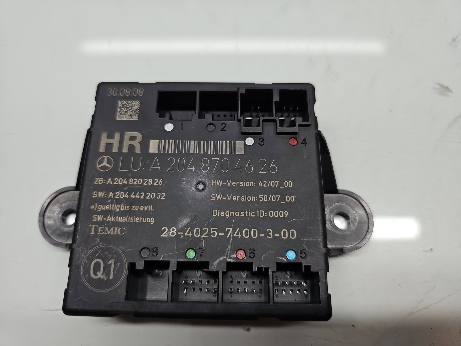 Modul confort Mercedes Clasa C (W204) [Fabr 2007-2014] A2048704626 - imagine 2