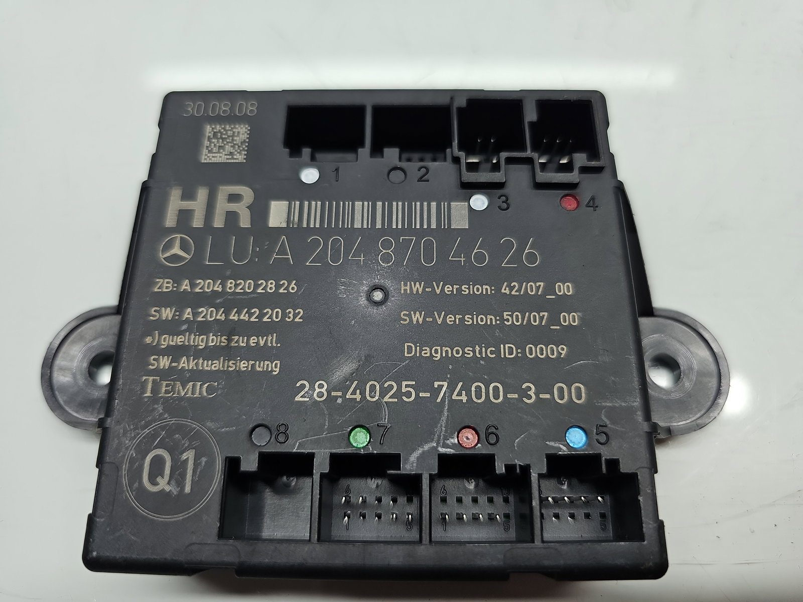 Modul confort Mercedes Clasa C (W204) [Fabr 2007-2014] A2048704626 - imagine 4