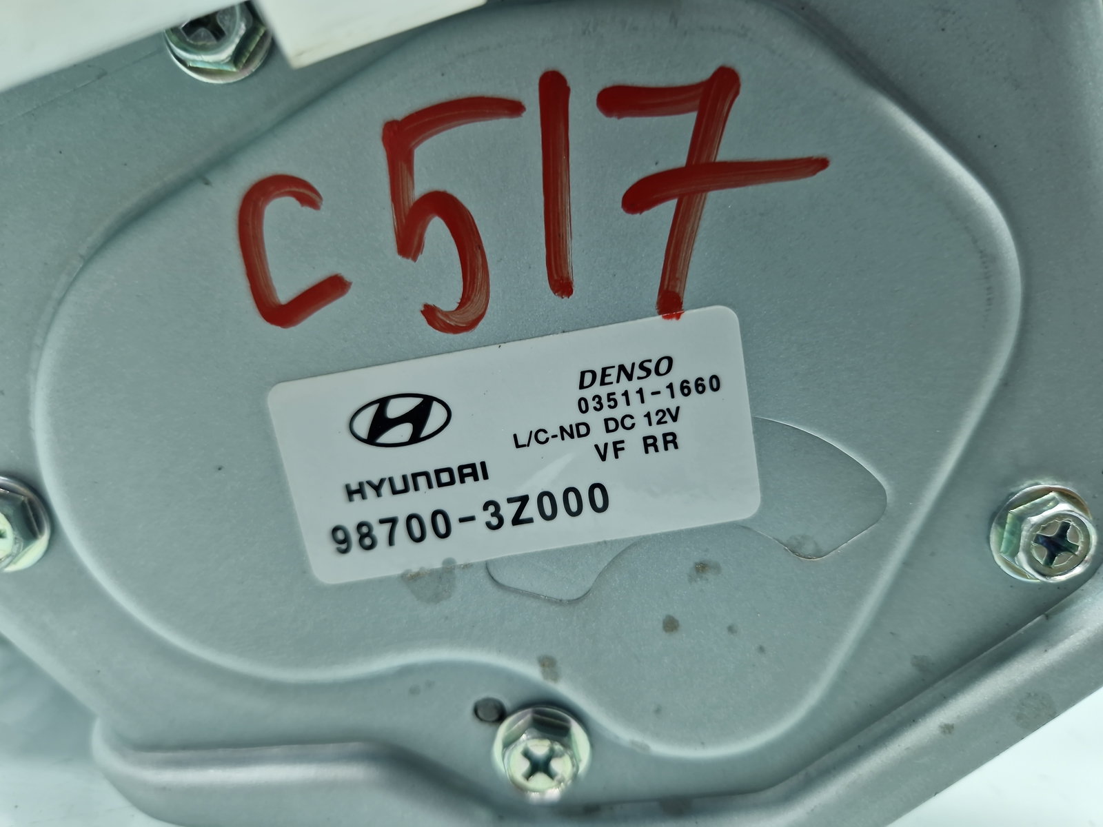 Motoras stergator haion Hyundai i40 Wagon [Fabr 2012-2019] 98700-3Z000 - imagine 5