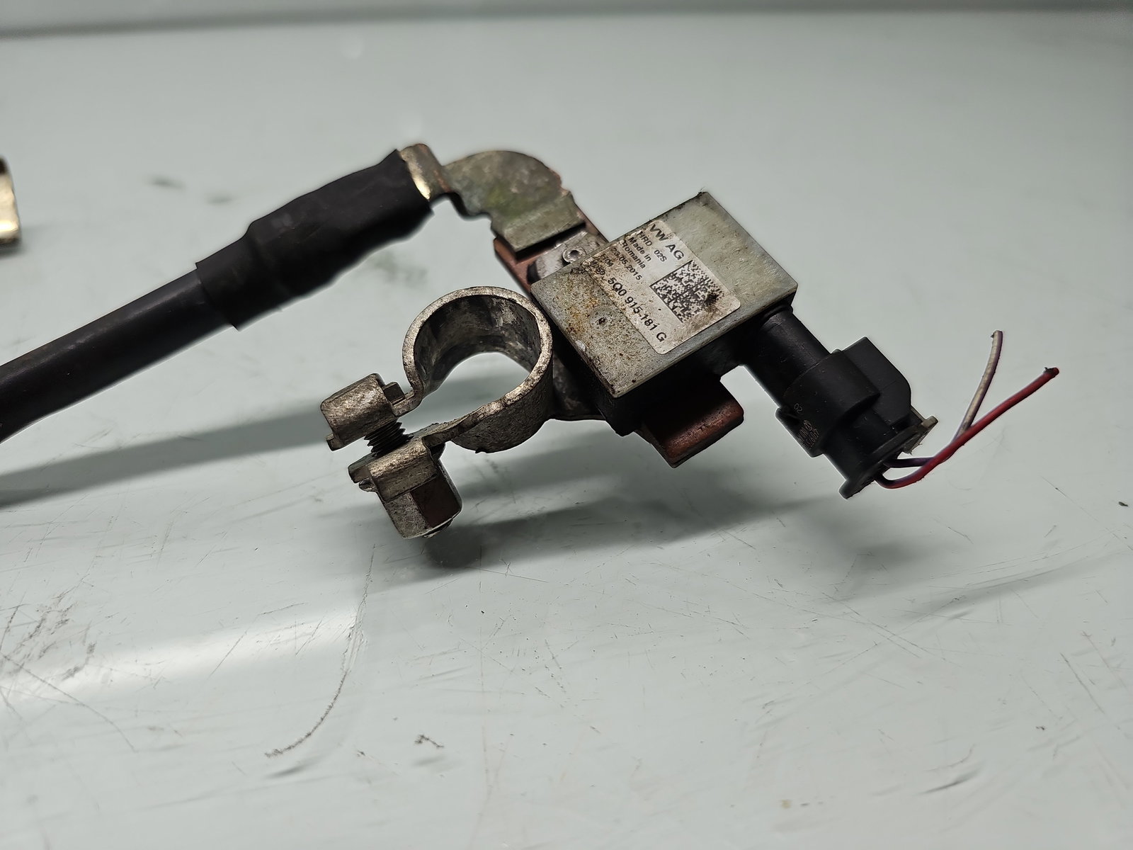 Borna baterie (-) Volkswagen Passat B8 (3G2) [Fabr 2015-prezent] 5Q0915181G - imagine 2