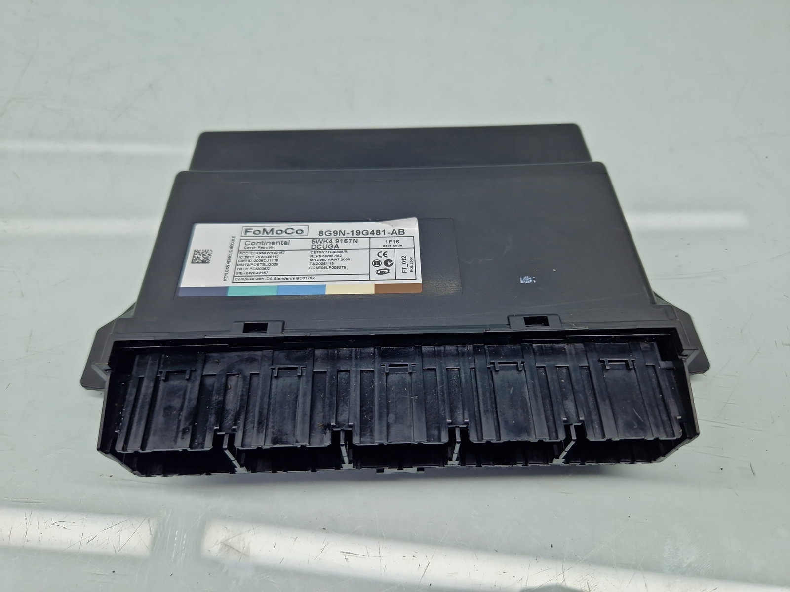 Modul confort Jaguar XF (X250) [Fabr 2008-2015] Facelift 8G9N-19G481-AB - imagine 1