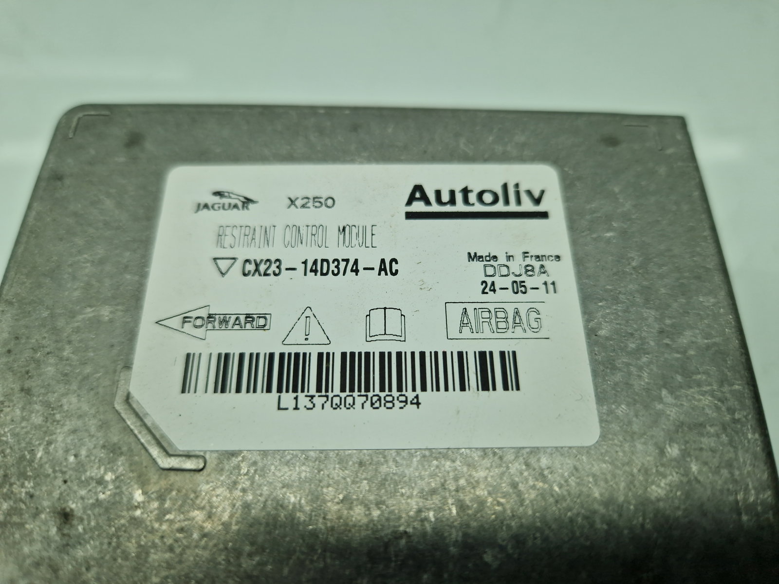 Calculator airbag Jaguar XF (X250) [Fabr 2008-2015] Facelift CX23-14D374-AC 2.2 QJBA 147KW / 200CP - imagine 5