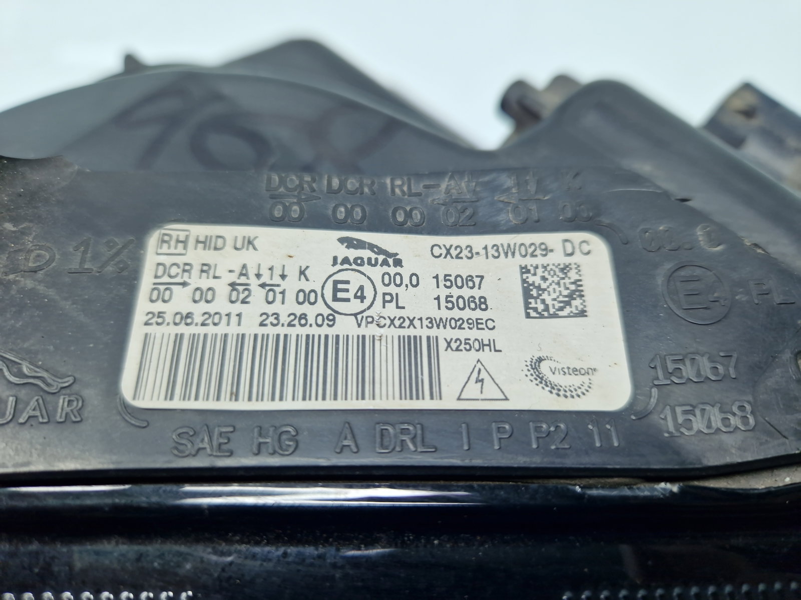 Far dreapta Jaguar XF (X250) [Fabr 2008-2015] Facelift CX23-13W029-DC - imagine 5