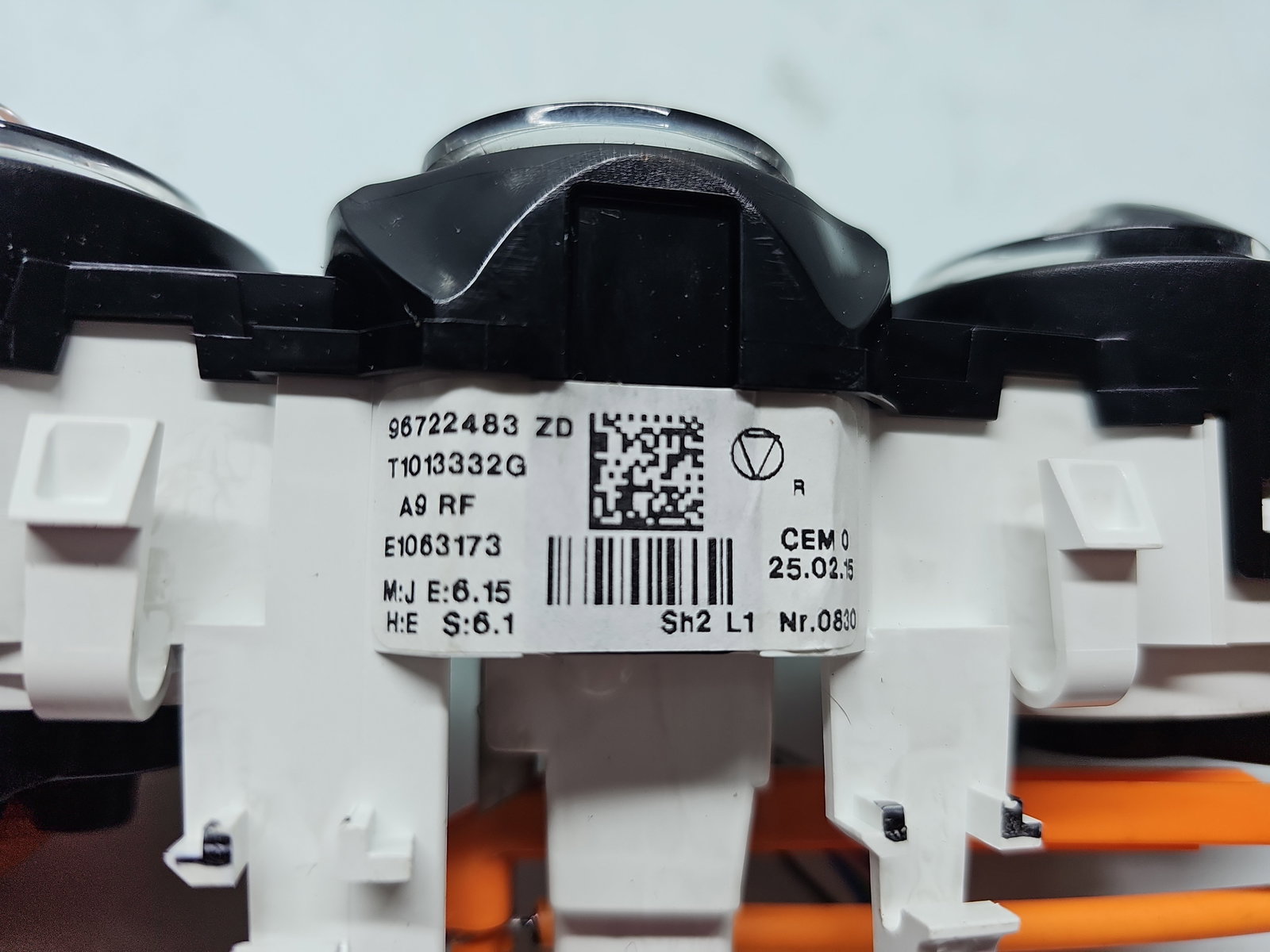 Panou comanda clima PEUGEOT 2008 [Fabr 2013-prezent] 96722483 - imagine 5