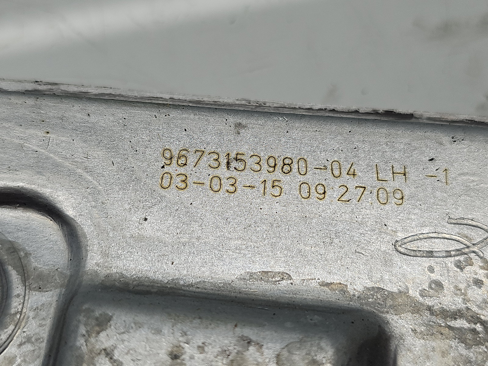 Macara manuala geam stanga spate PEUGEOT 2008 [Fabr 2013-prezent] 9673153980 - imagine 5