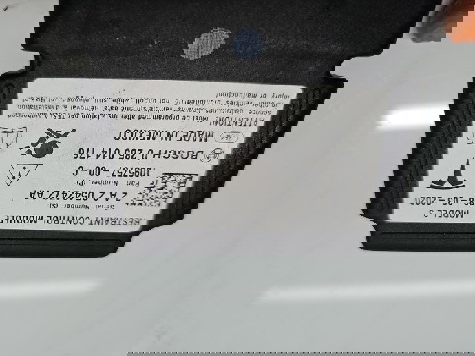 Calculator airbag TESLA Model 3 [Fabr 2020-2025] 1095757-00-C Single Motor 208KW / 283CP