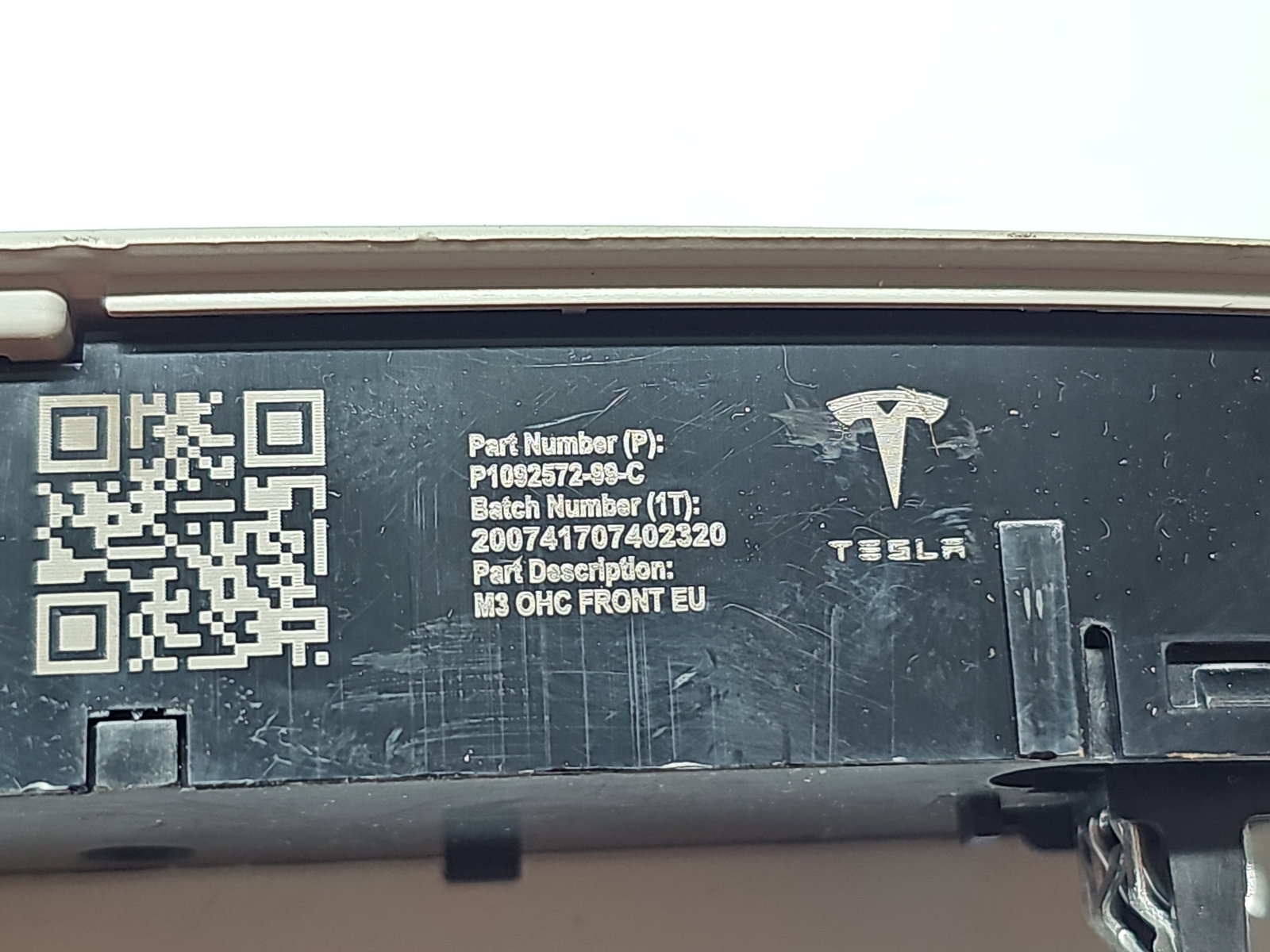 Plafoniera fata TESLA Model 3 [Fabr 2020-2025] 1092572-99-C - imagine 5