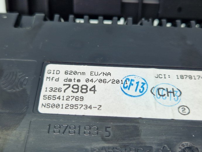 Display bord Opel Astra J [Fabr 2009-2015] 13267984