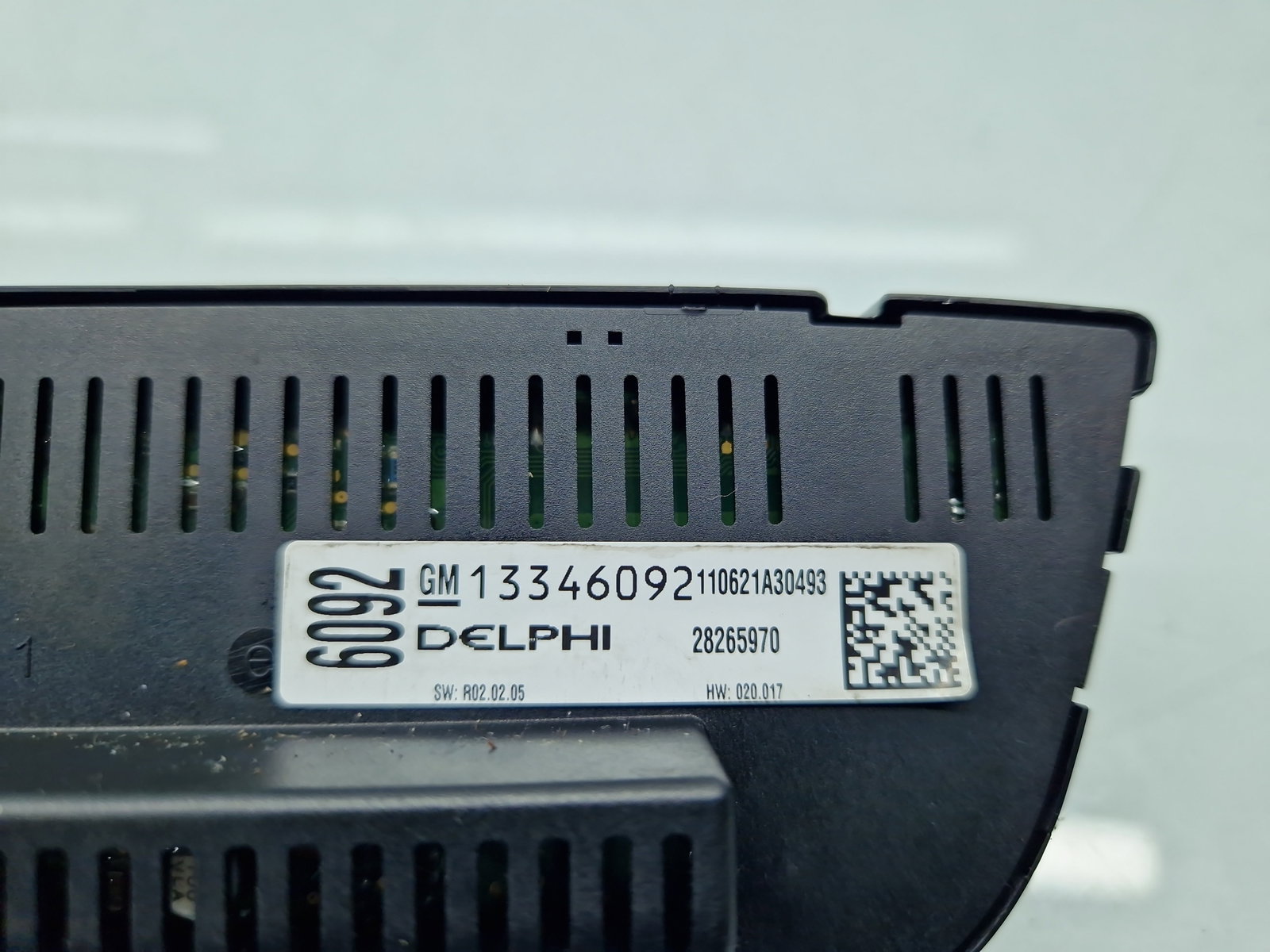 Panou comanda clima Opel Astra J [Fabr 2009-2015] 13346092 - imagine 8