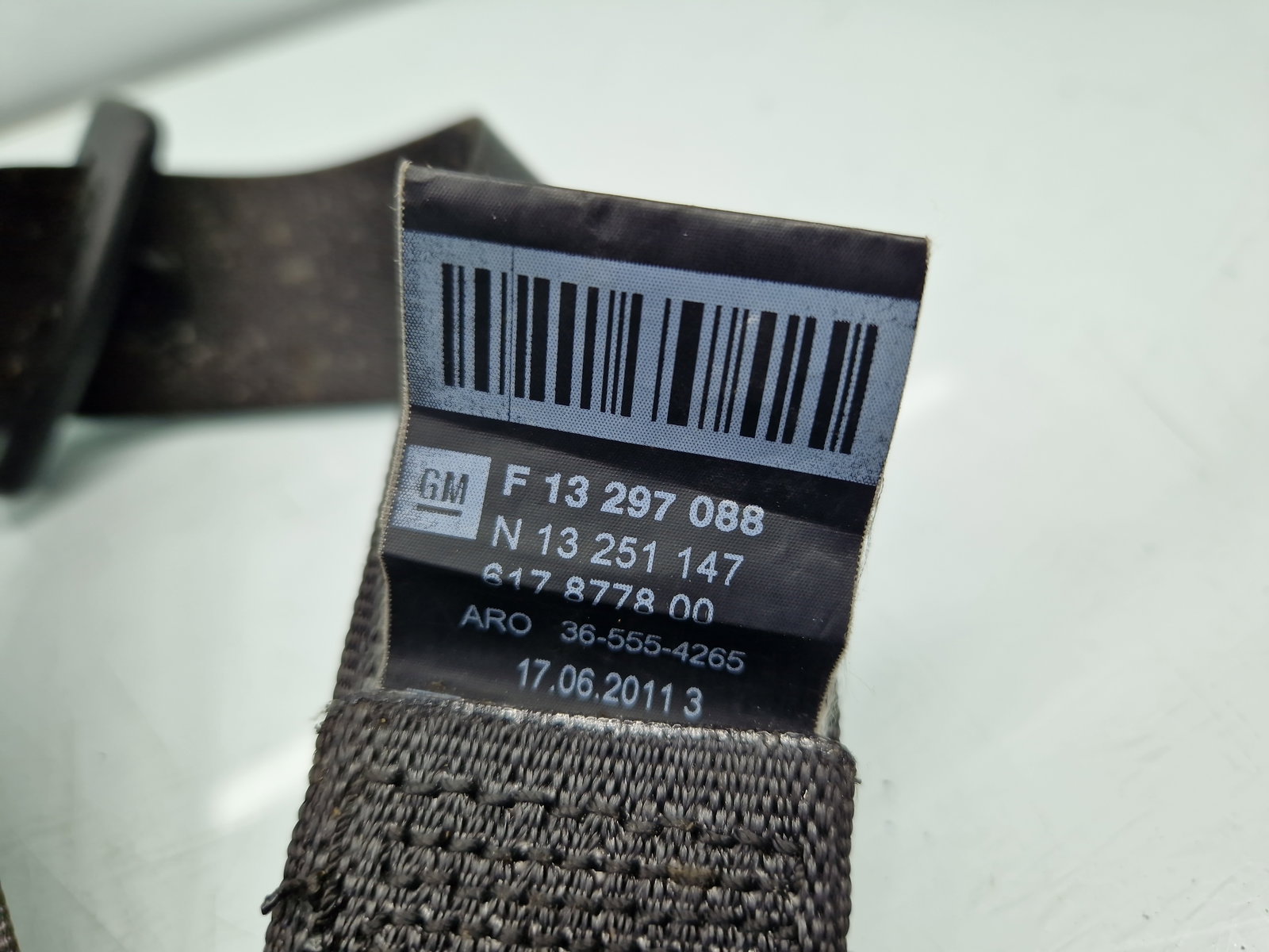 Centura stanga fata Opel Astra J [Fabr 2009-2015] 13297088 - imagine 6