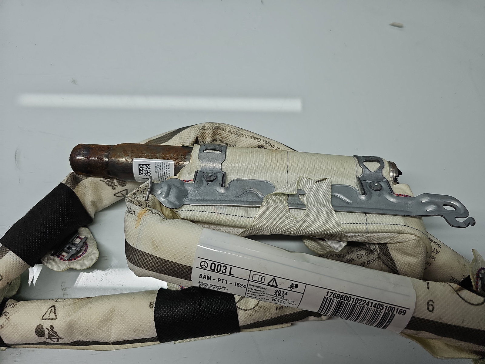 Airbag cortina stanga Mercedes Clasa A (W176) [Fabr 2012-2018] BAM-PT1-1624 - imagine 3