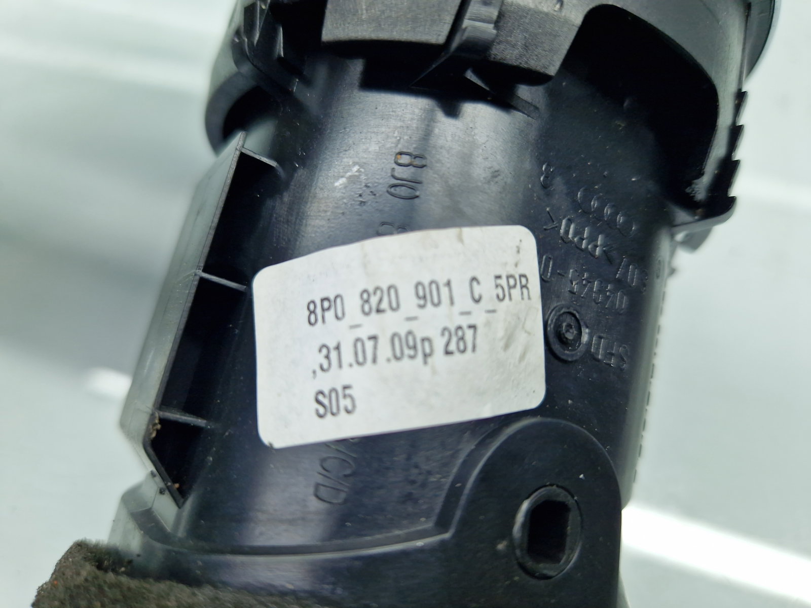 Grila aerisire dreapta AUDI A3 (8P1) [Fabr 2003-2012] 8P0820901C - imagine 4