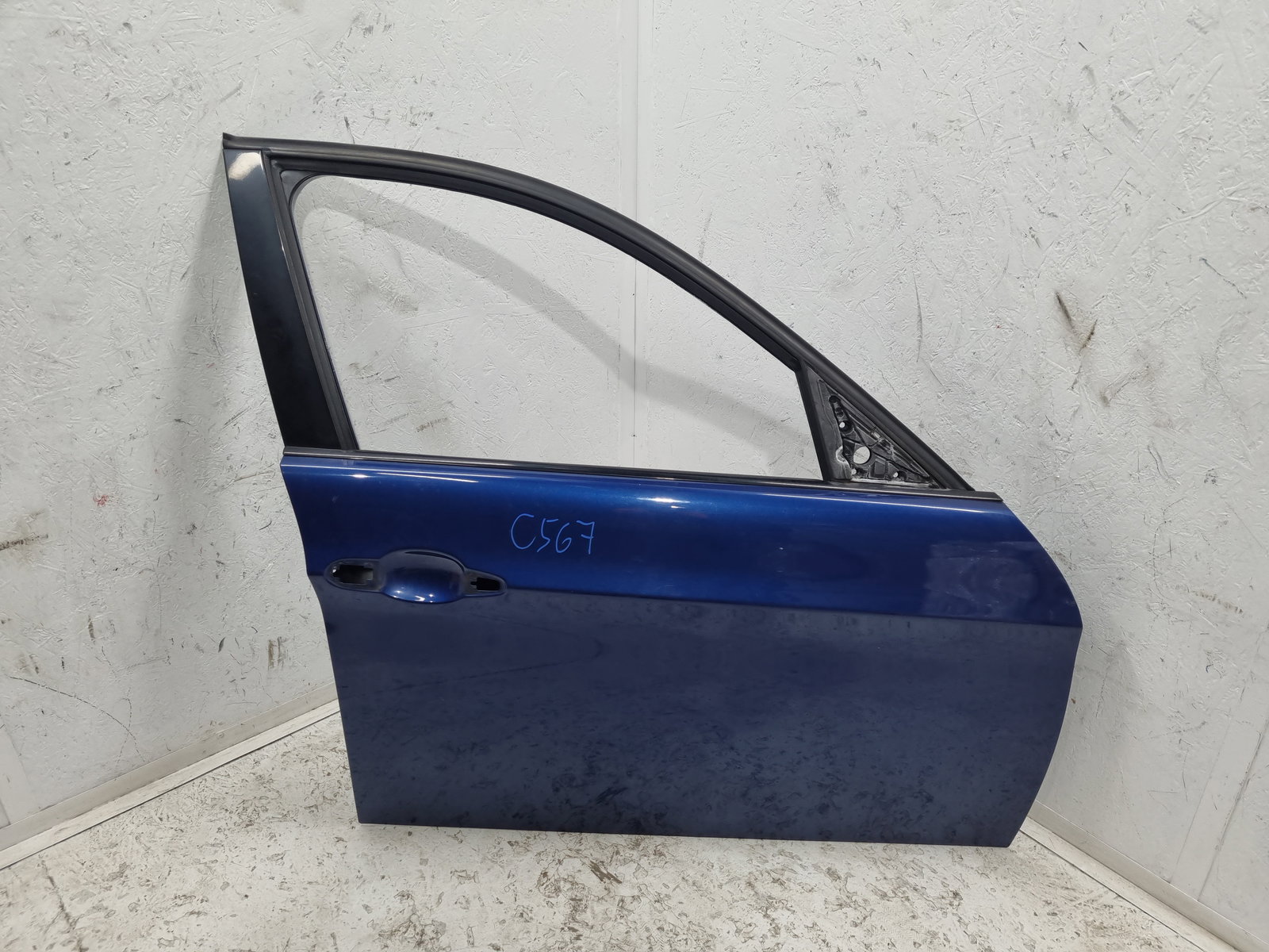 Usa dreapta fata Bmw 3 (E91) [Fabr 2005-2011] Break Facelift, Pachet M 381 Le Mans Blau Met - imagine 1