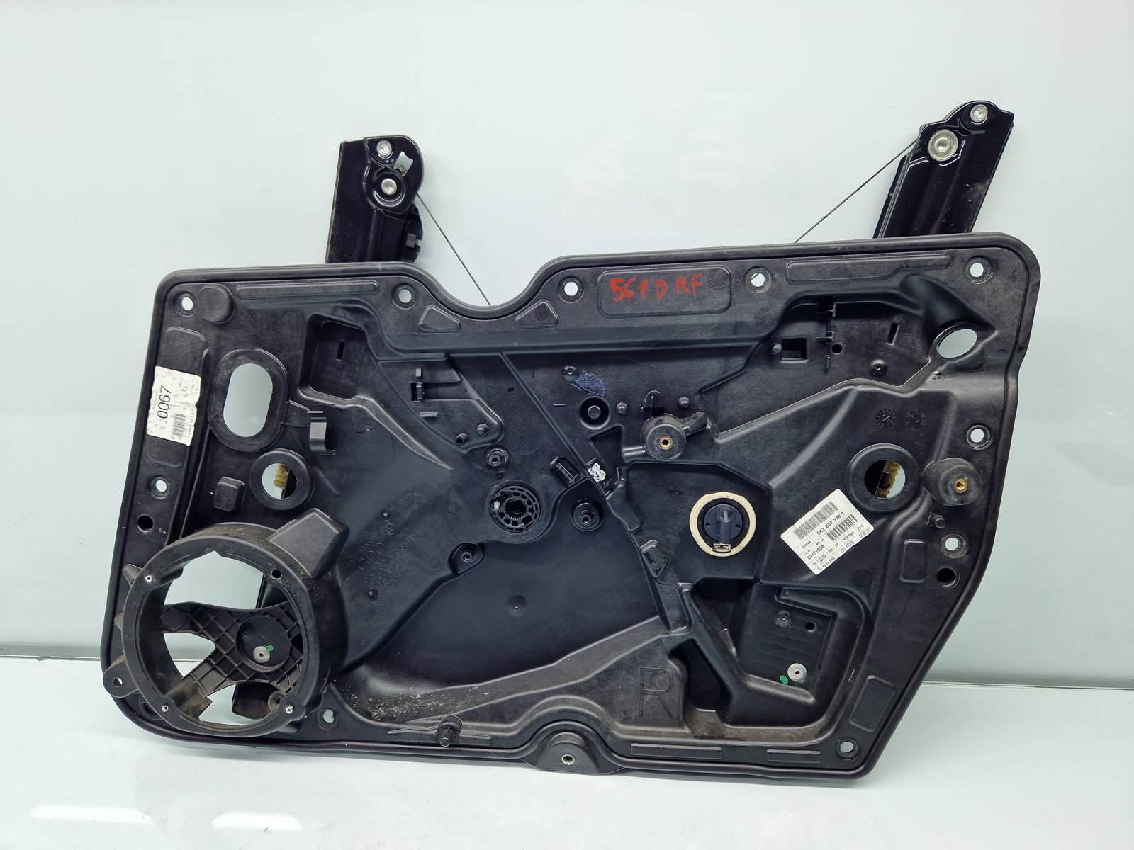 Macara electrica geam dreapta fata Volkswagen Golf 6 (5K1) [Fabr 2009-2013] Hatchback 5K2837730T