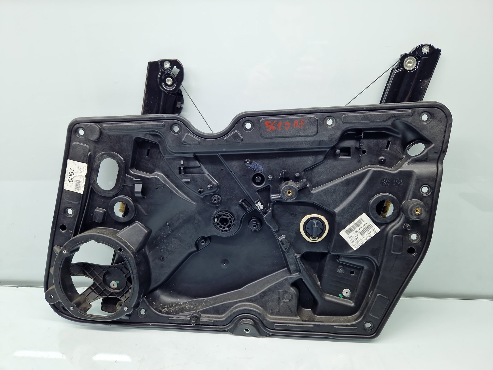 Macara electrica geam dreapta fata Volkswagen Golf 6 (5K1) [Fabr 2009-2013] Hatchback 5K2837730T - imagine 1