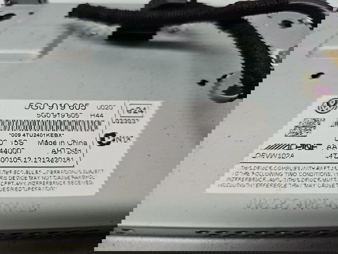 Radio CD cu navigatie Volkswagen Golf 7 (5G) [Fabr 2014-prezent] 5G0919605