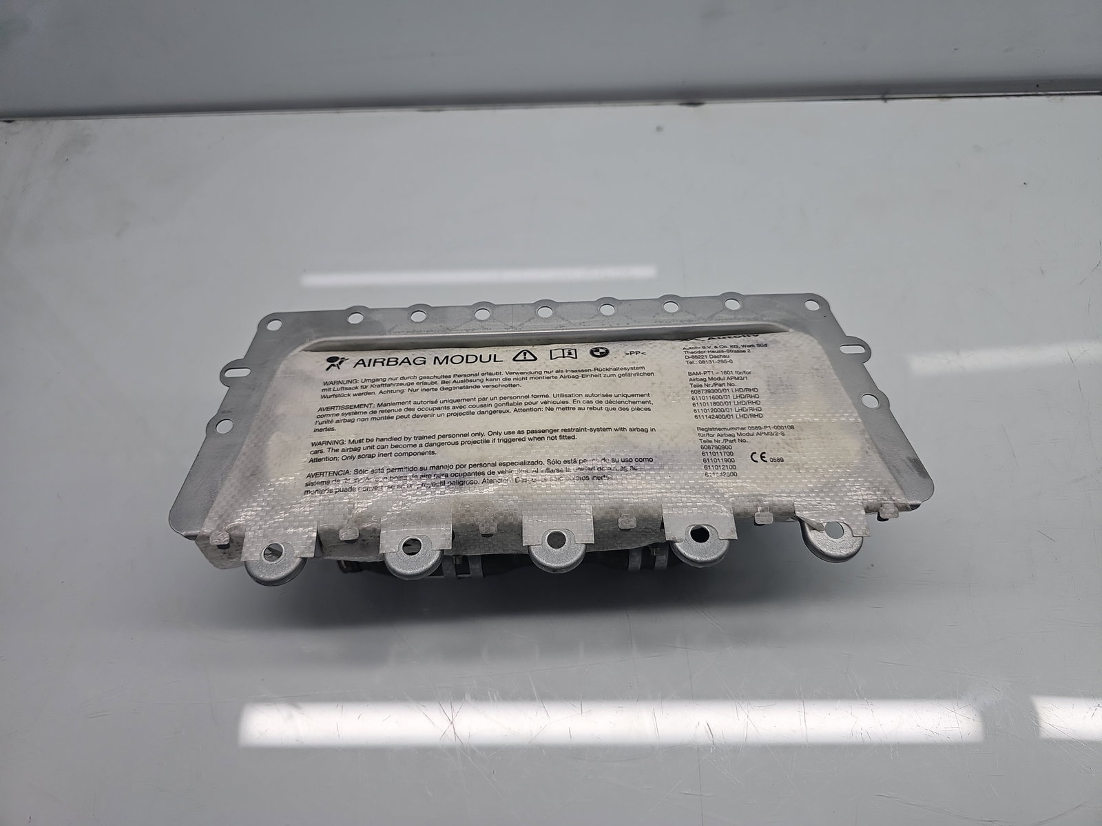 Airbag pasager Bmw 5 (F10) [Fabr 2011-2016] 9230399
