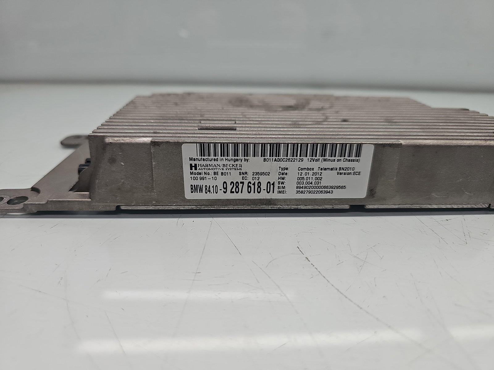 Modul confort Bmw 5 (F10) [Fabr 2011-2016] 9287618 - imagine 6