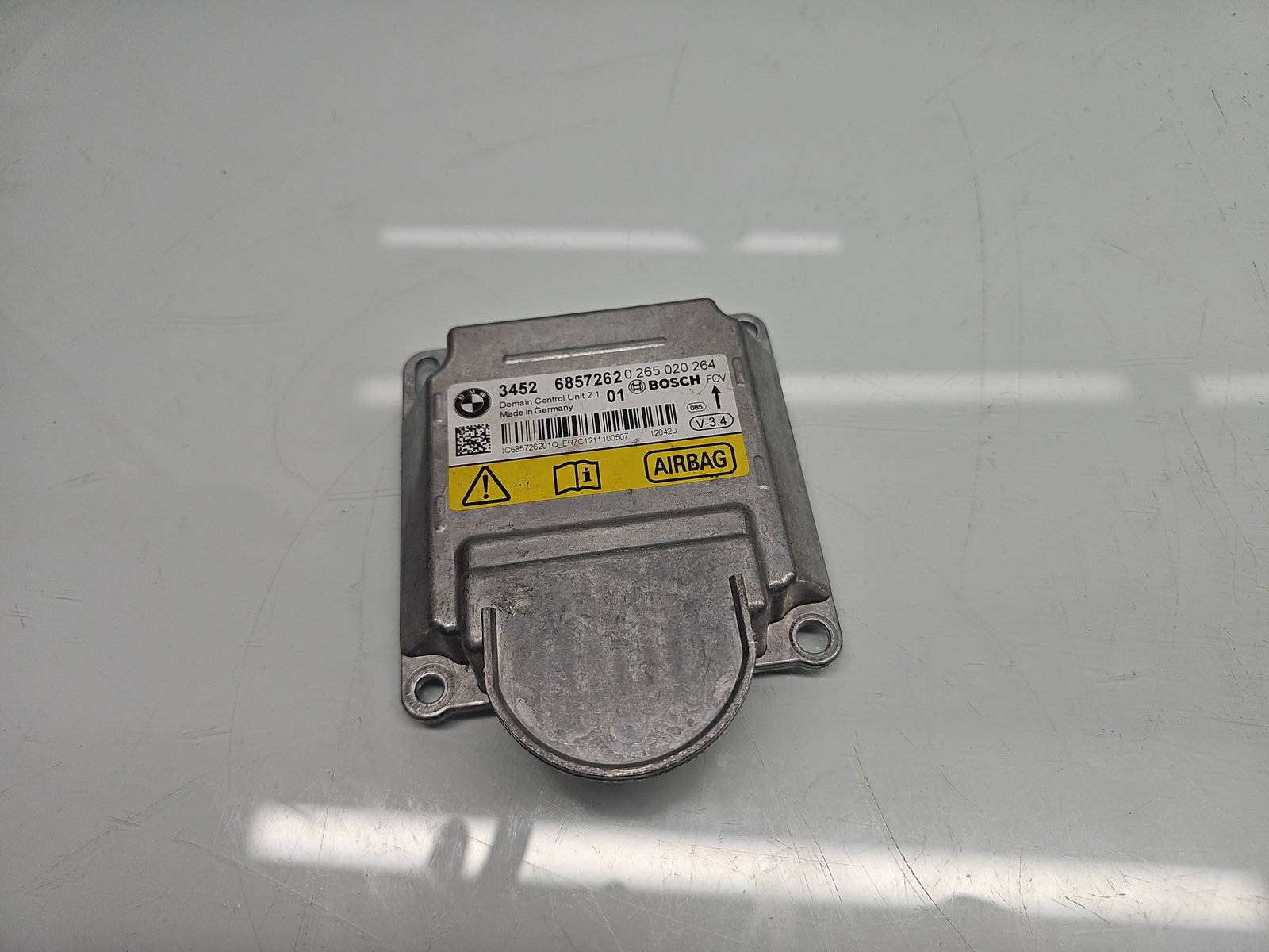 Calculator airbag Bmw 5 (F10) [Fabr 2011-2016] 6857262 2.0 N47D20 135KW / 184CP - imagine 1