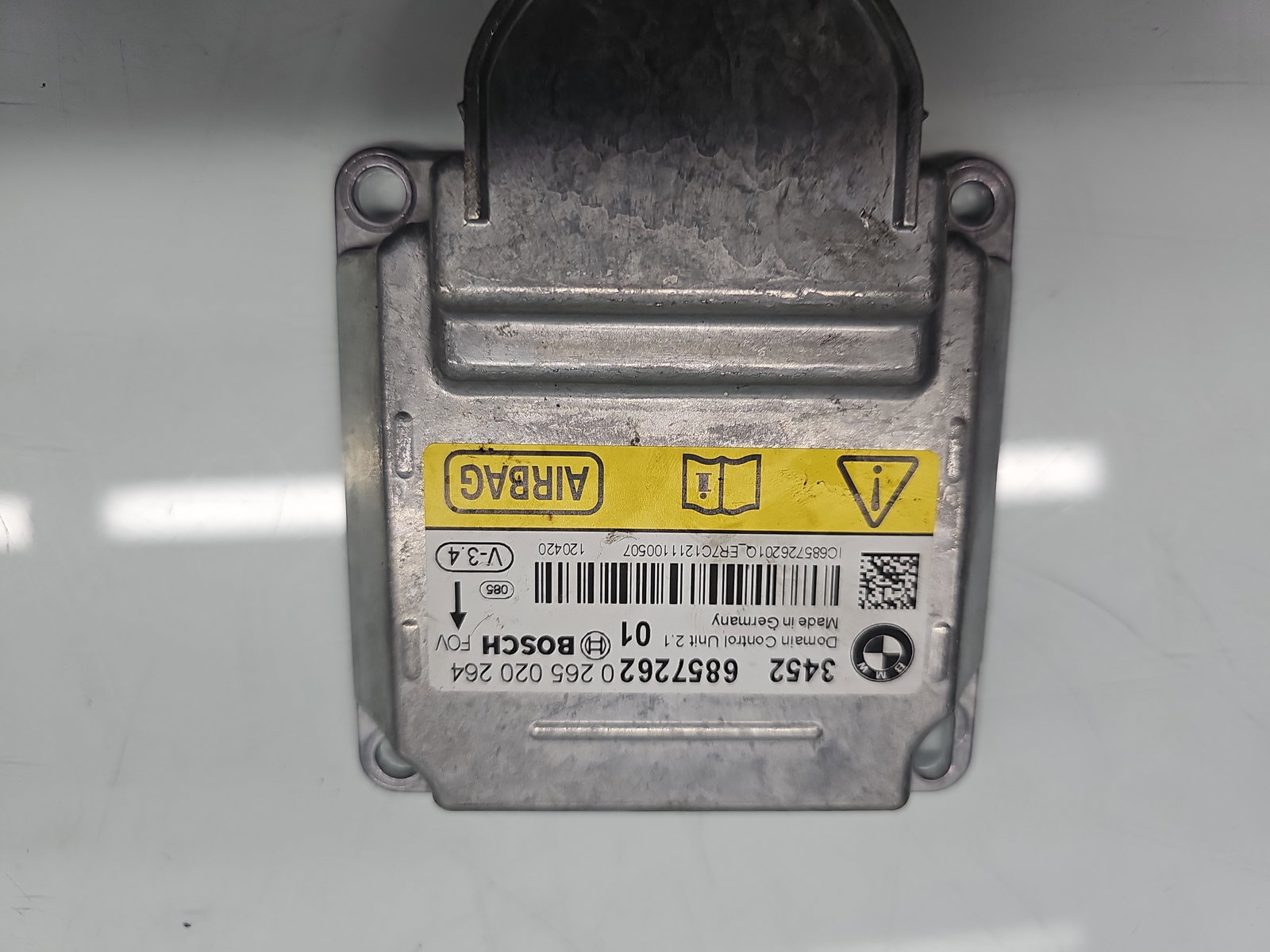 Calculator airbag Bmw 5 (F10) [Fabr 2011-2016] 6857262 2.0 N47D20 135KW / 184CP - imagine 4