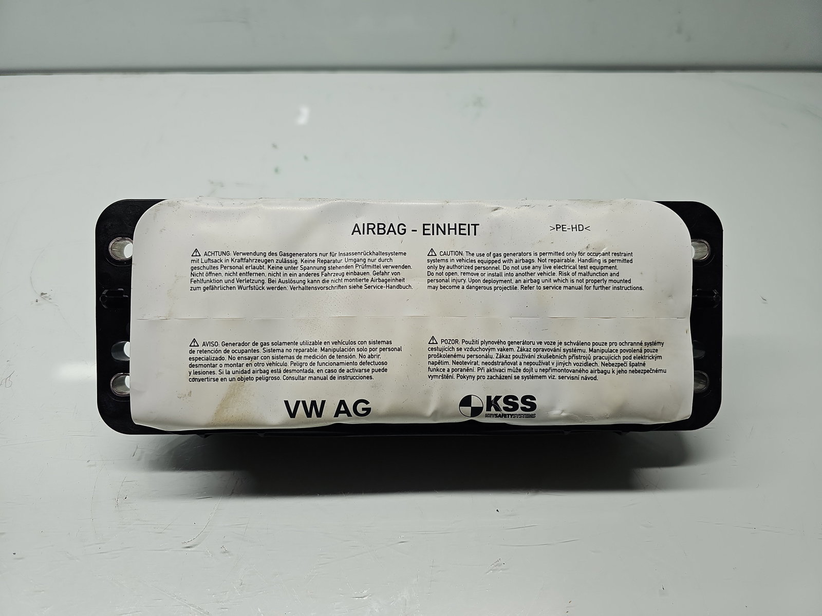 Airbag pasager Volkswagen Golf 7 (5G) [Fabr 2014-prezent] 8V0880204D - imagine 1