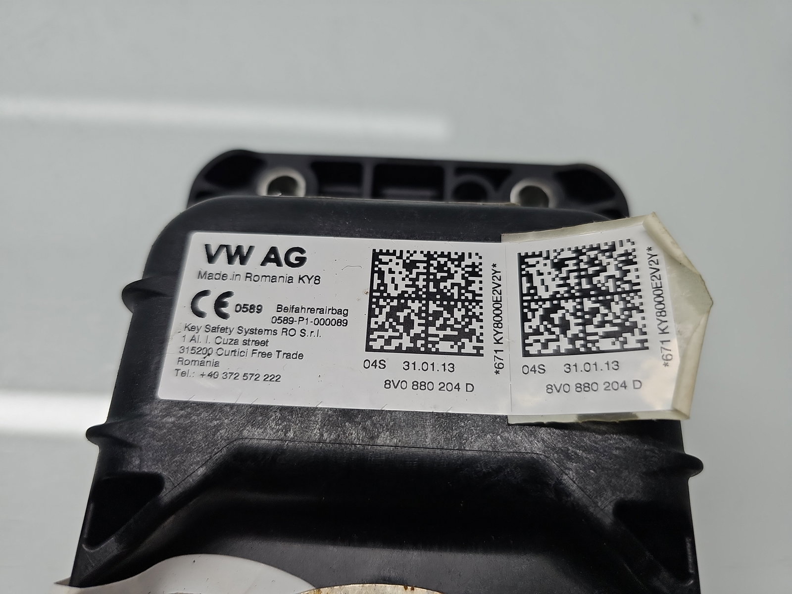 Airbag pasager Volkswagen Golf 7 (5G) [Fabr 2014-prezent] 8V0880204D - imagine 5