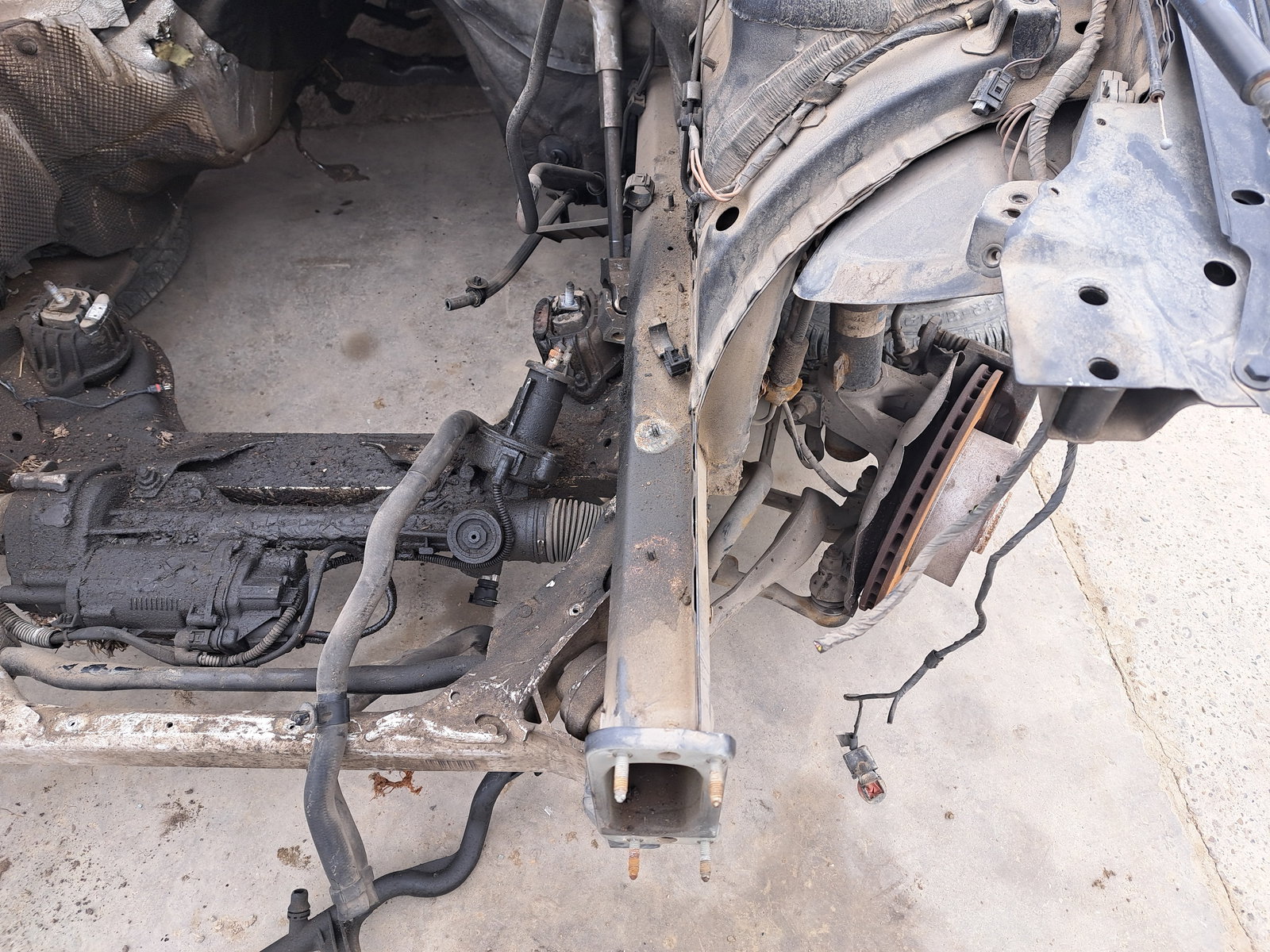 Cap lonjeron stanga Bmw 1 (E81, E87) [Fabr 2004-2010] Hatchback OEM - imagine 2