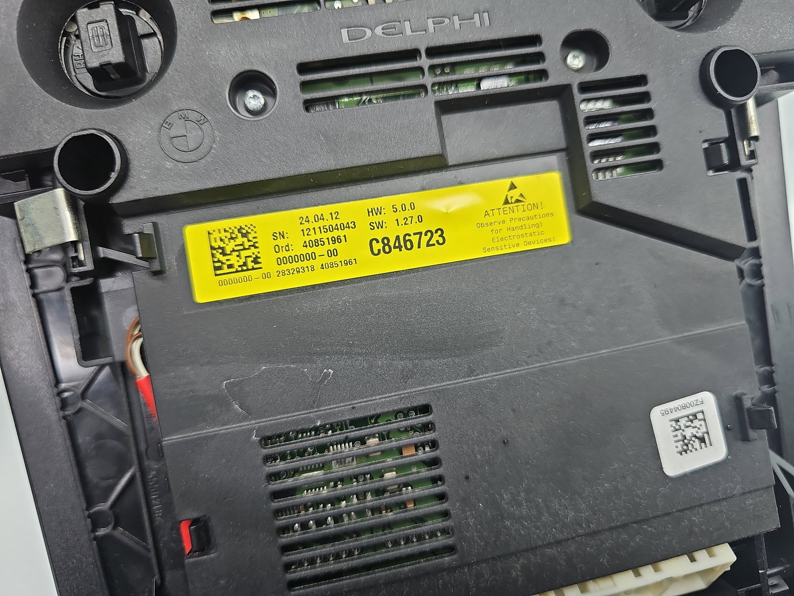 Plafoniera fata Bmw 5 (F10) [Fabr 2011-2016] Berlina Pachet M OEM - imagine 6