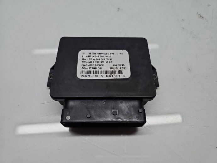 Calculator frana de mana Mercedes Clasa B (W246) [Fabr 2011-2018] A2469004512 1.5 CDI 607951 80KW / 109CP