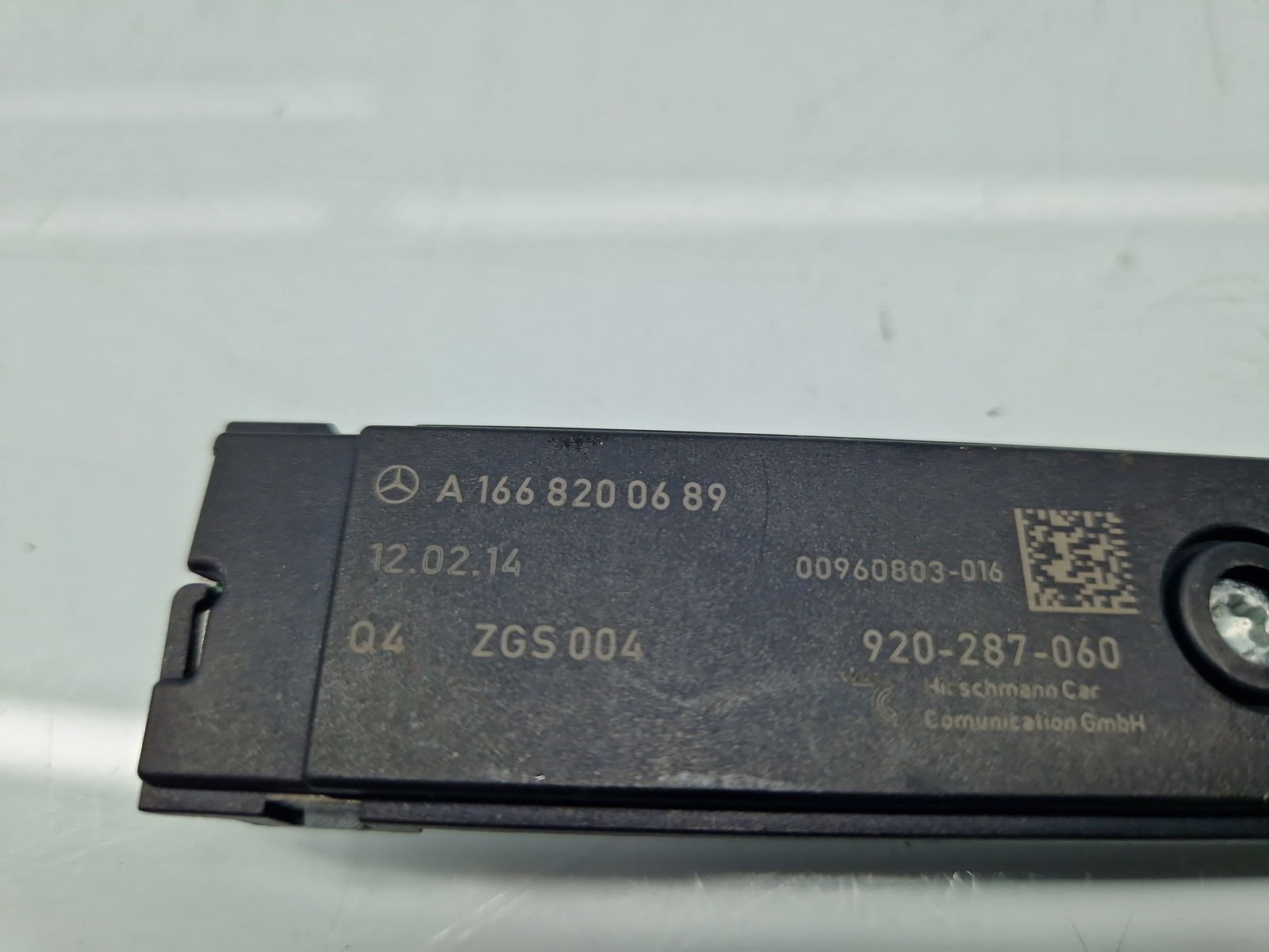 Amplificator antena Mercedes Clasa B (W246) [Fabr 2011-2018] A1668200689 - imagine 2