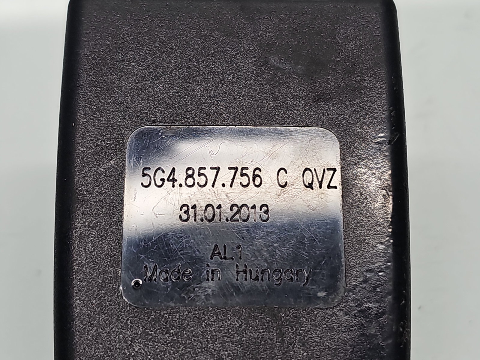 Capsa centura dreapta fata Volkswagen Golf 7 (5G) [Fabr 2014-prezent] 5G4857756C - imagine 4