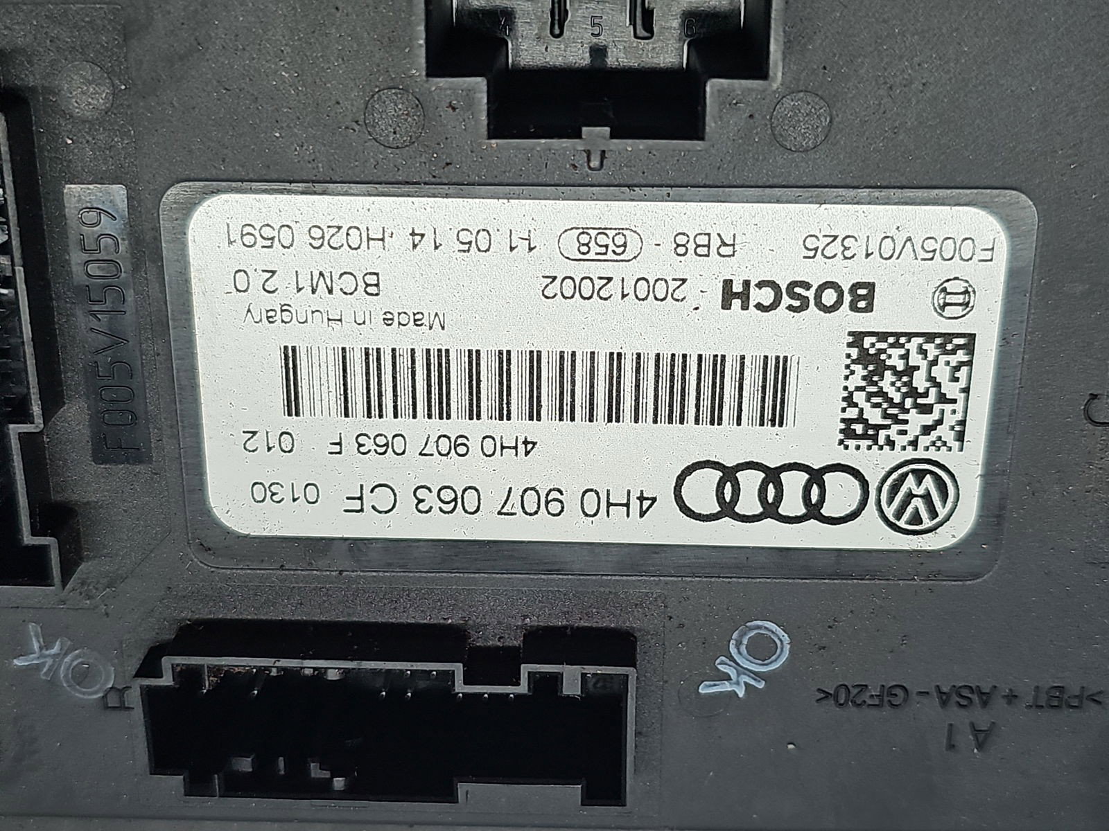 Modul confort AUDI A7 (4GA) [Fabr 2011-2017] 4H0907063CF - imagine 2