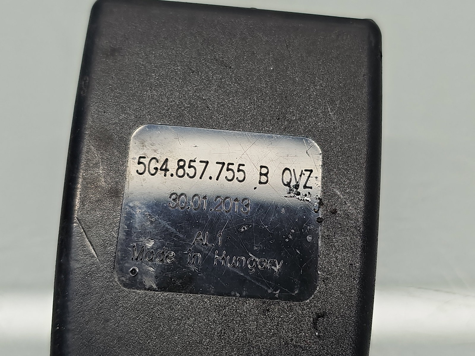 Capsa centura stanga fata Volkswagen Golf 7 (5G) [Fabr 2014-prezent] 5G4857755B - imagine 4