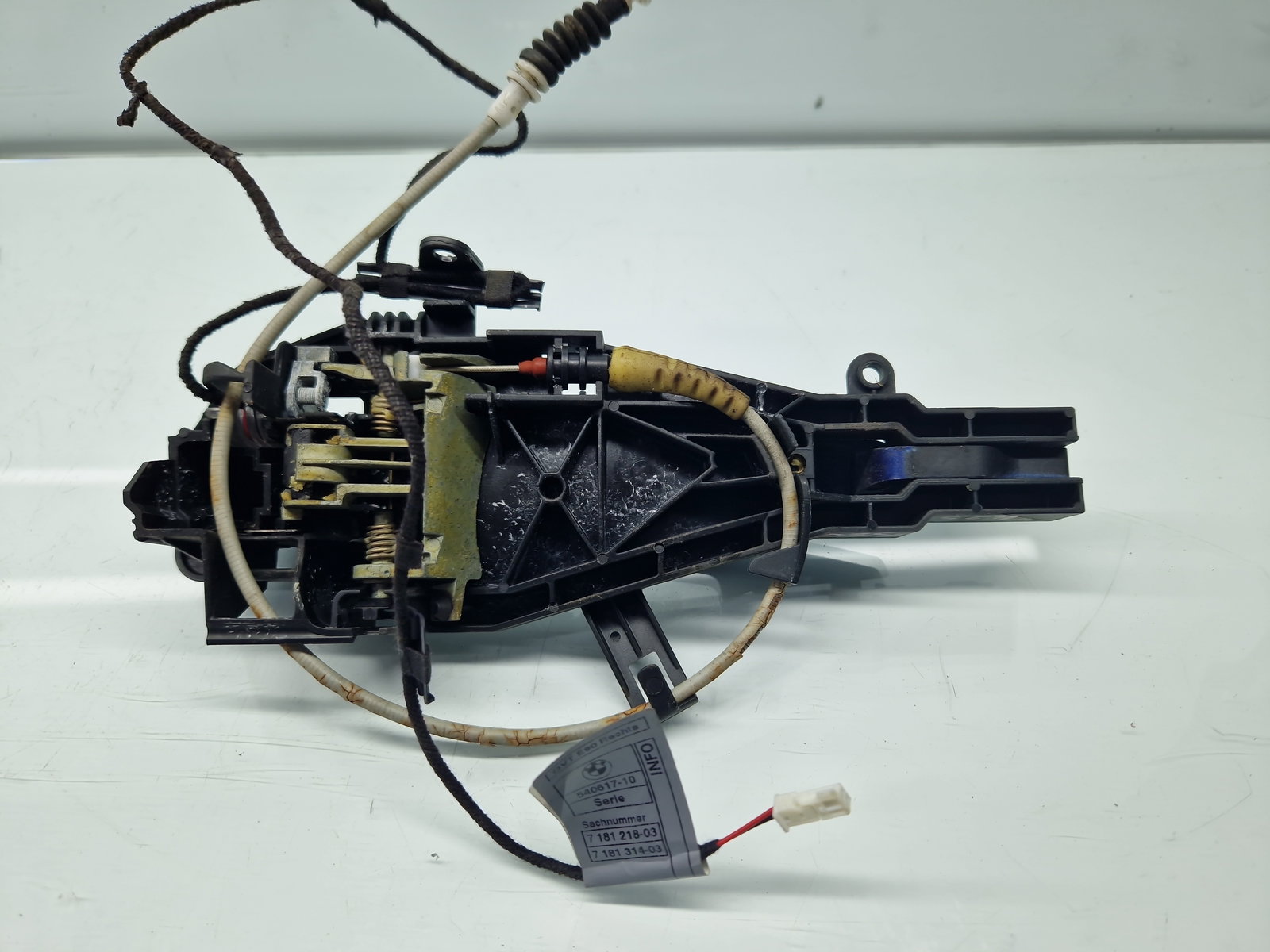 Maner usa dreapta spate Bmw 3 (E91) [Fabr 2005-2011] Break Facelift, Pachet M 381 Le Mans Blau Met - imagine 3