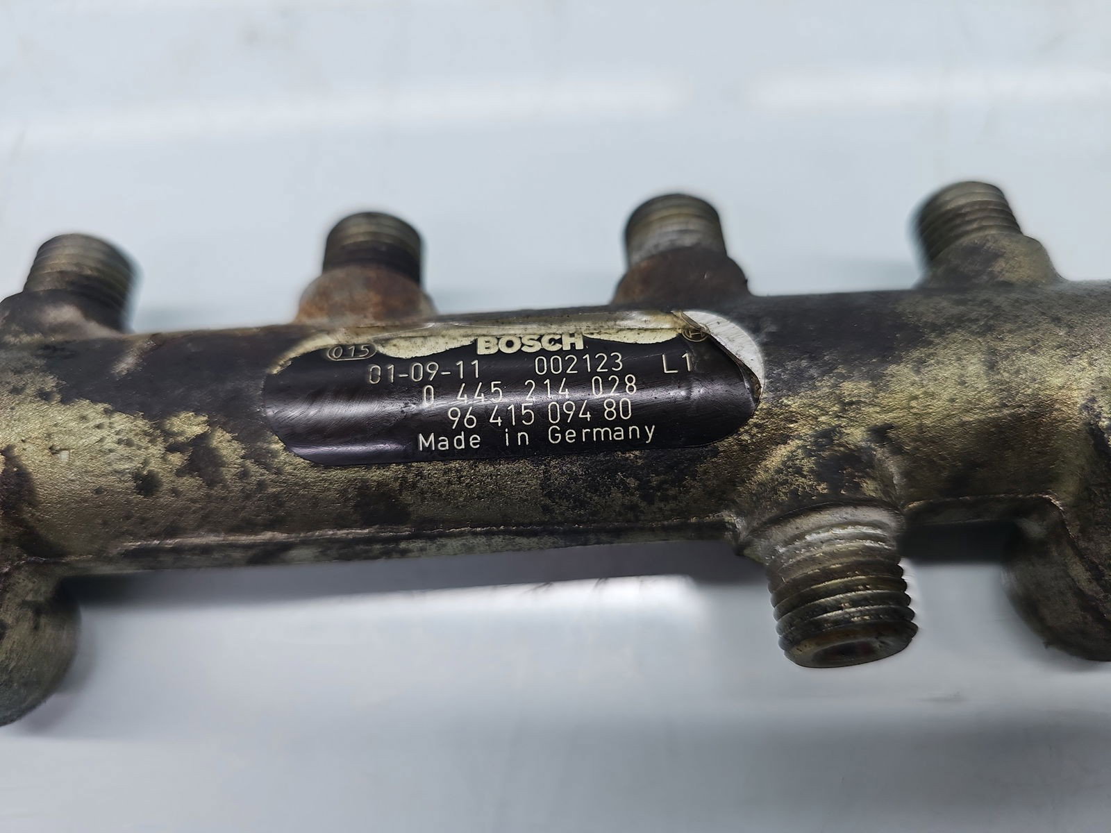 Rampa injectoare PEUGEOT 206 [Fabr 1998-2009] 9641509480 1.8 8HZ 50KW / 68CP - imagine 2