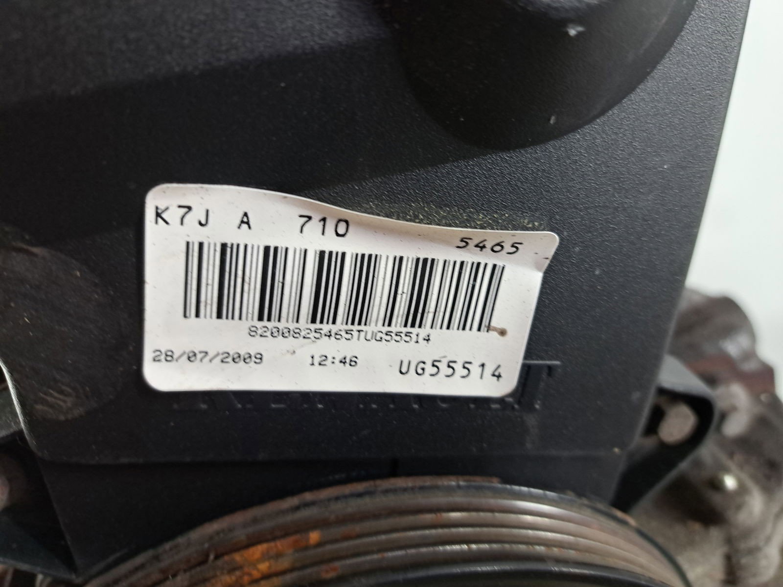 Motor complet ambielat Dacia Sandero [Fabr 2008-2012] K7JA710 1.4 Benz K7J-A7 55KW / 75CP - imagine 2