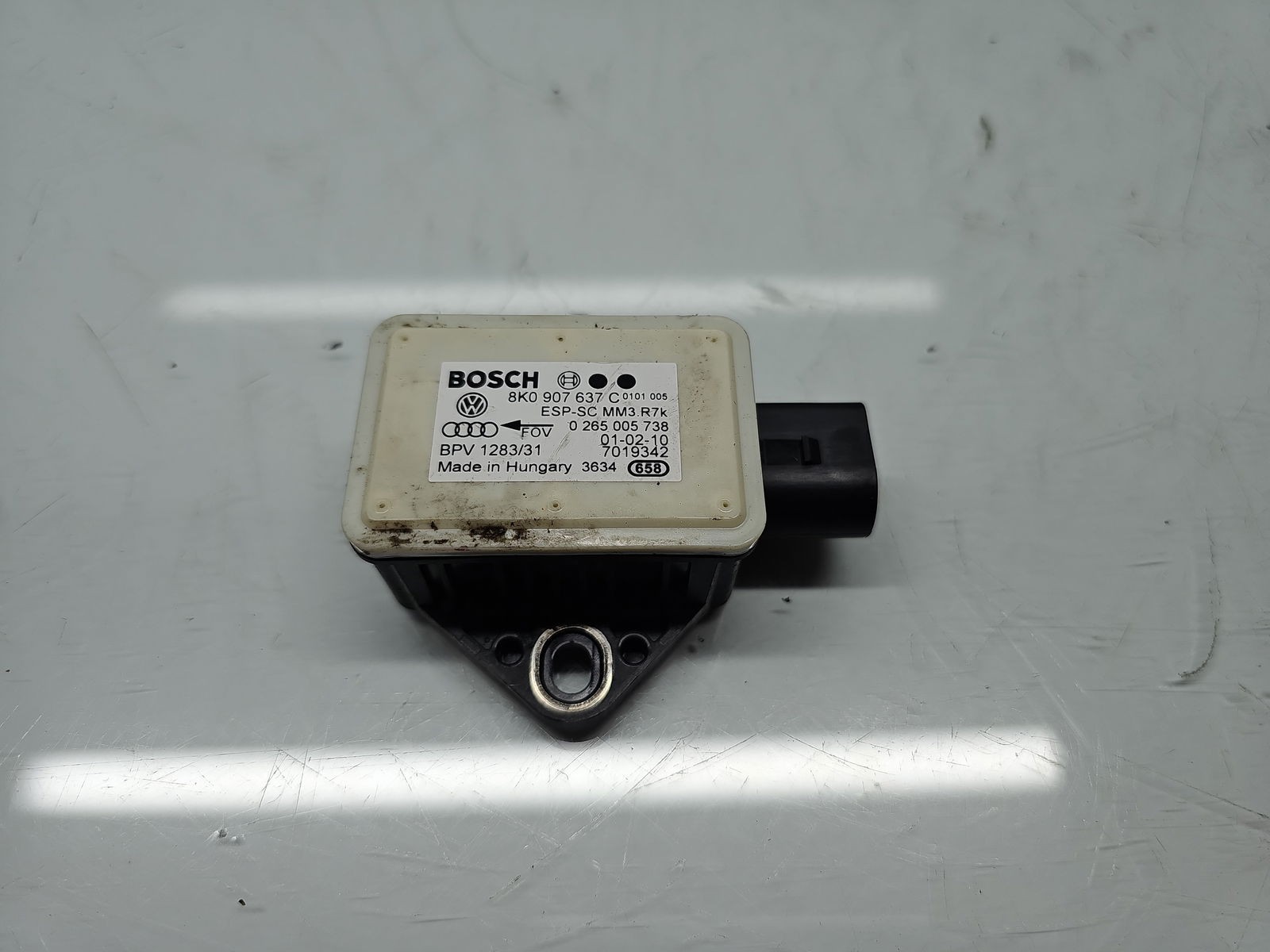 SENZOR ESP AUDI A4 (8K2, B8) [Fabr 2008-2015] 8K0907637C