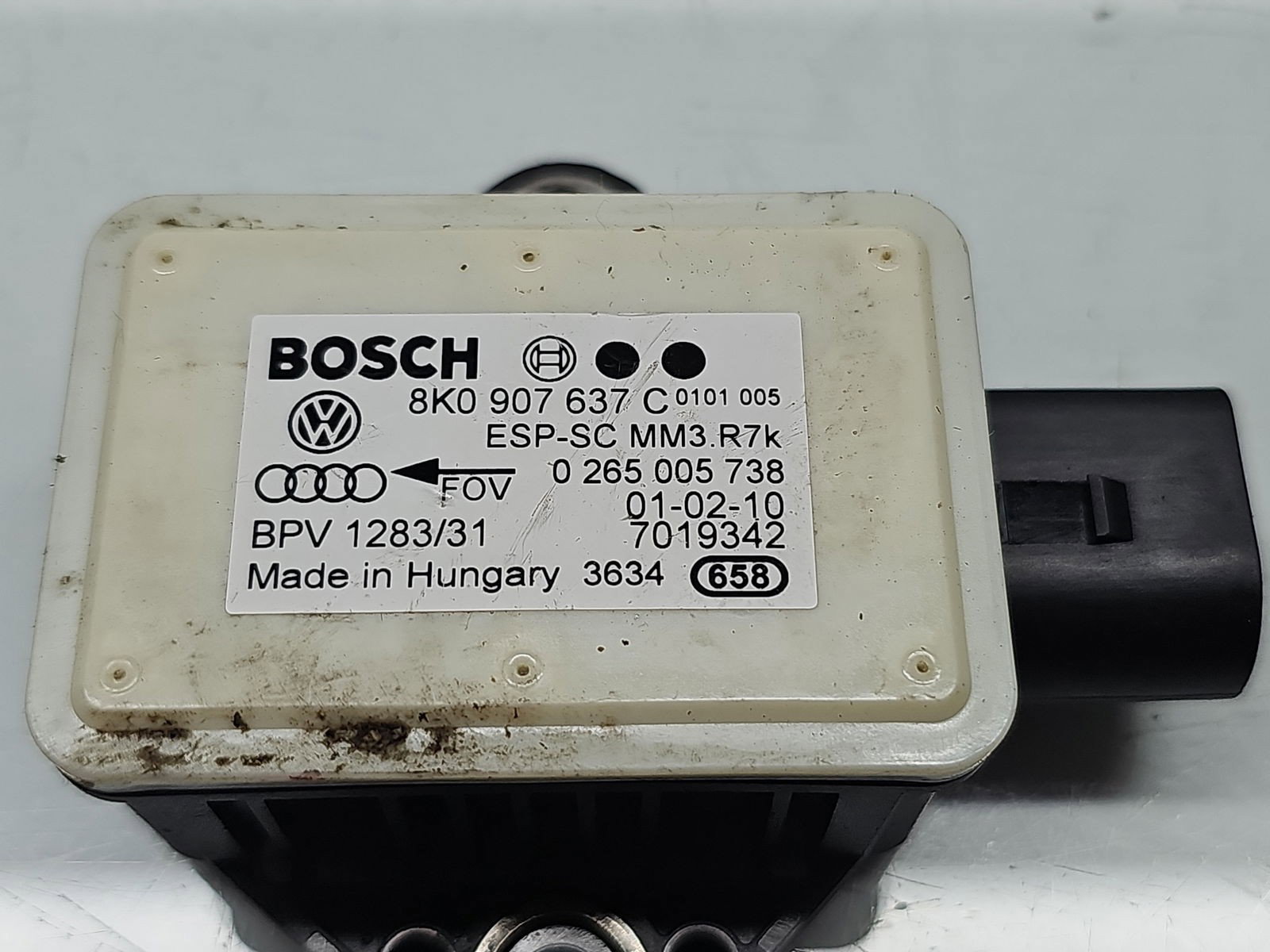 SENZOR ESP AUDI A4 (8K2, B8) [Fabr 2008-2015] 8K0907637C - imagine 2