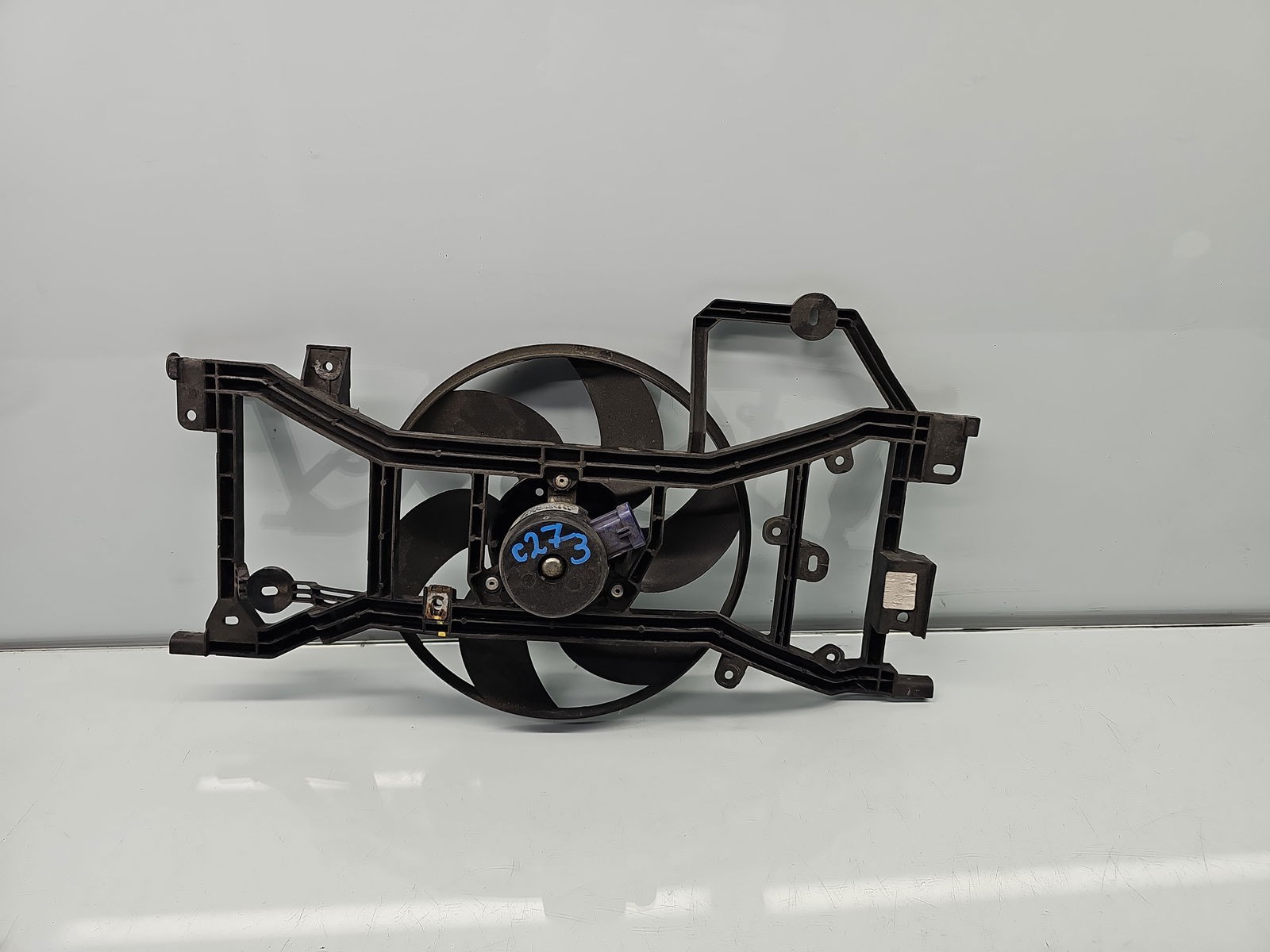 Electroventilator Dacia Logan 2 [Fabr 2012-2020] 214810048R 0.9 Benz H4B400 66KW / 90CP - imagine 1