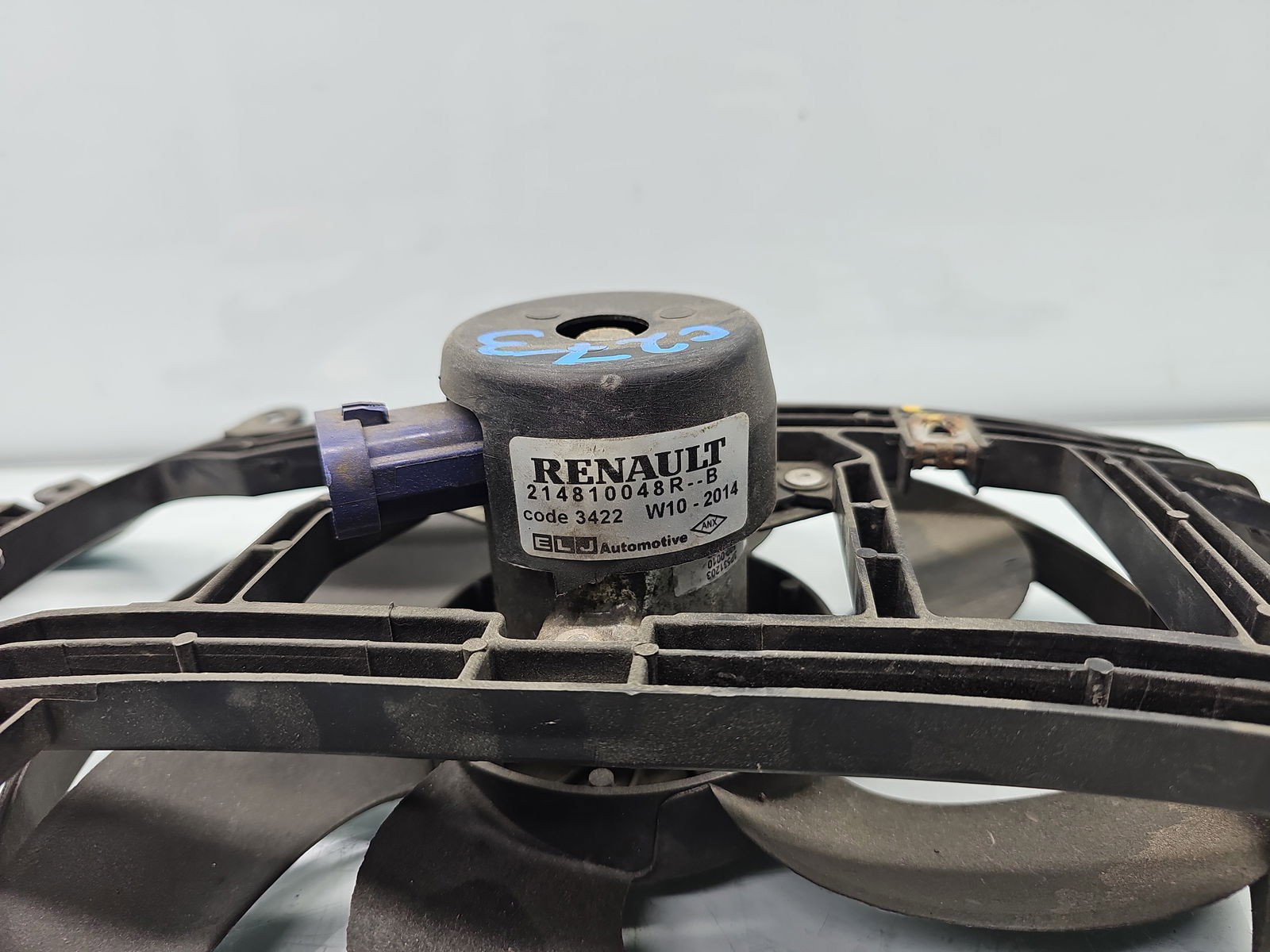 Electroventilator Dacia Logan 2 [Fabr 2012-2020] 214810048R 0.9 Benz H4B400 66KW / 90CP - imagine 2