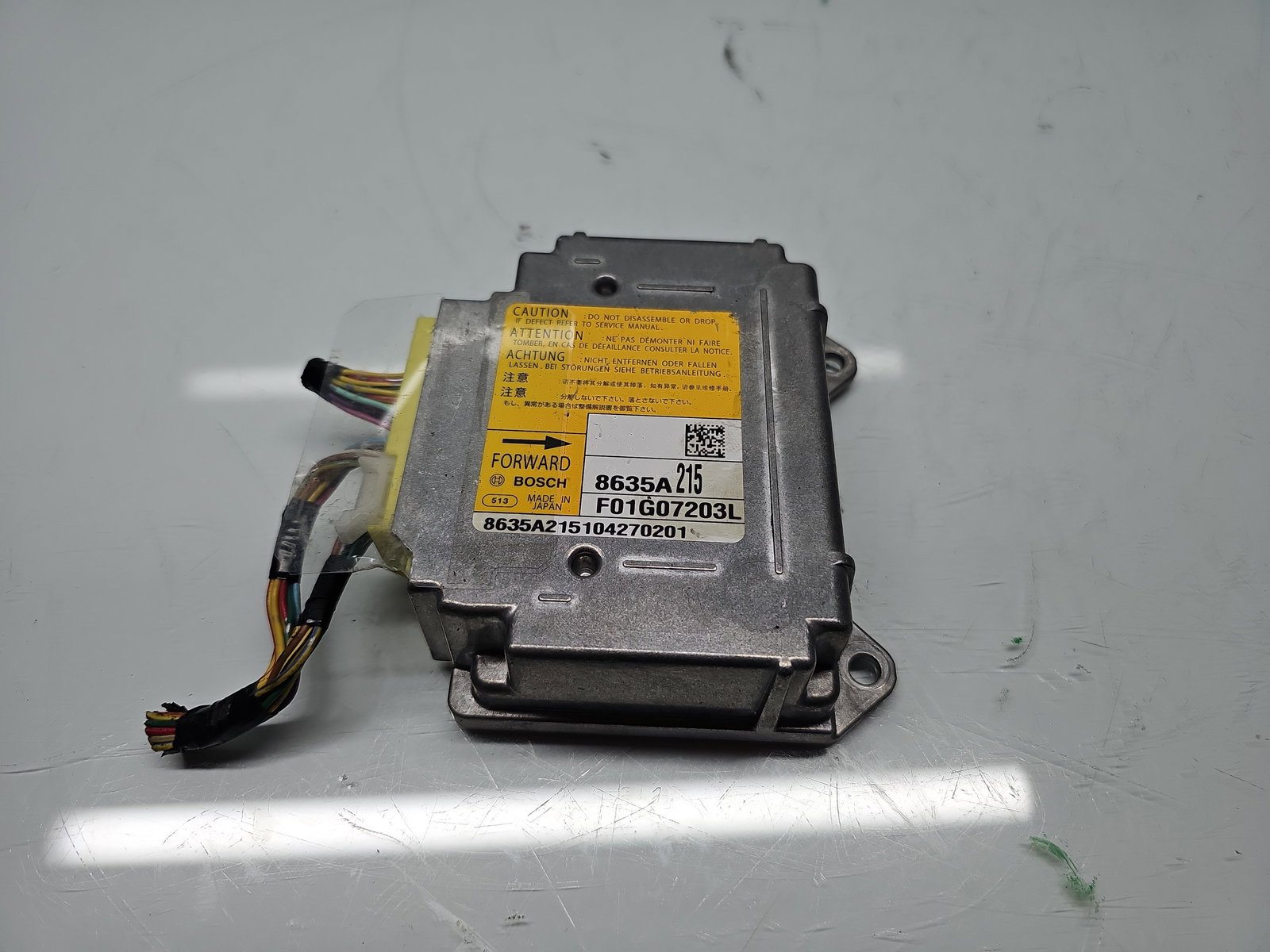 Calculator airbag MITSUBISHI ASX (GA) [Fabr 2010-2020] 8635A215 1.8 DI-D 4N13 110KW / 150CP - imagine 1