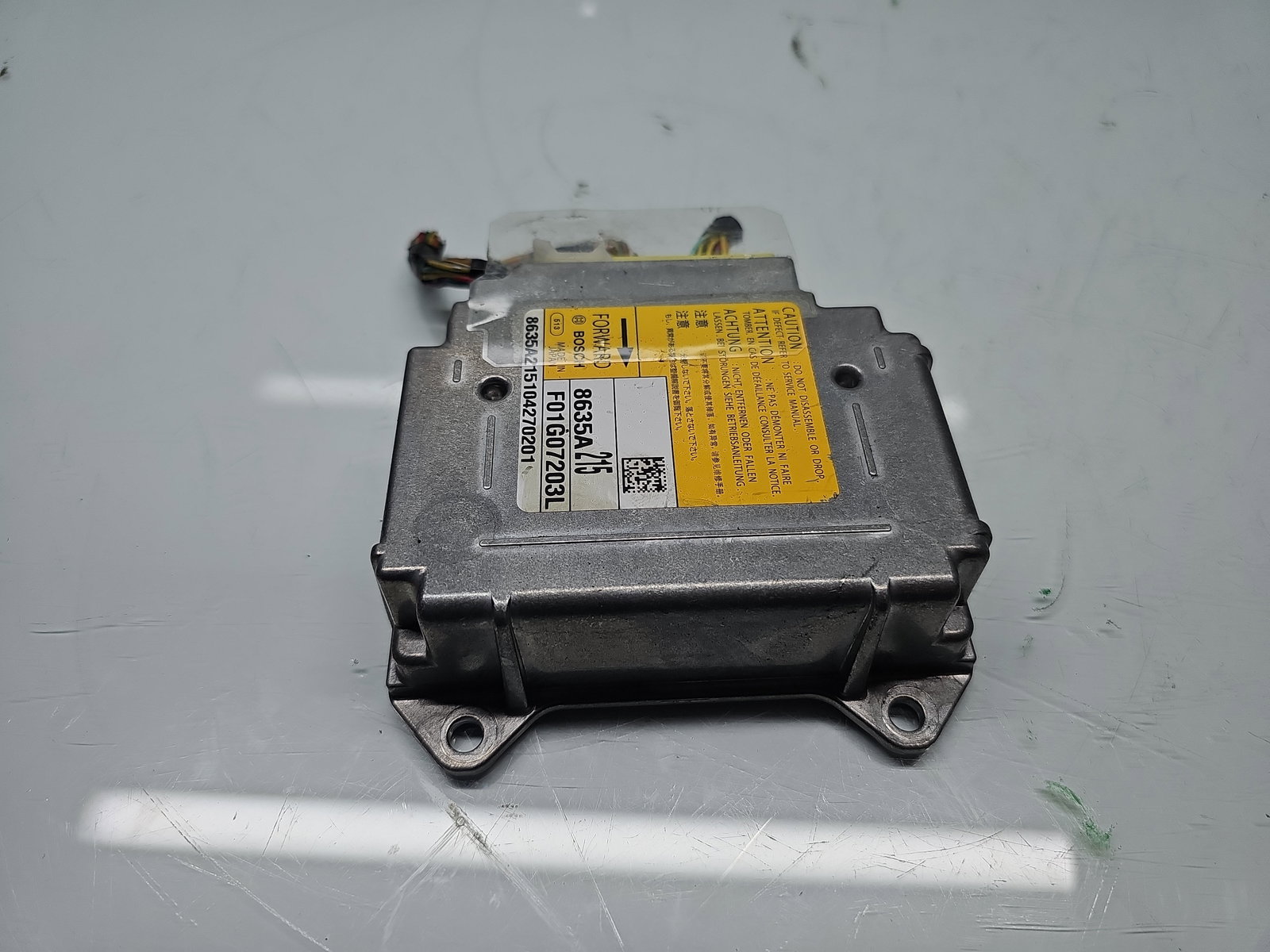 Calculator airbag MITSUBISHI ASX (GA) [Fabr 2010-2020] 8635A215 1.8 DI-D 4N13 110KW / 150CP - imagine 2