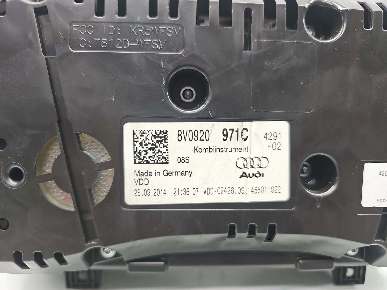 Ceas bord AUDI A3 (8VS) [Fabr 2013-prezent] 8V0920971C - imagine 6