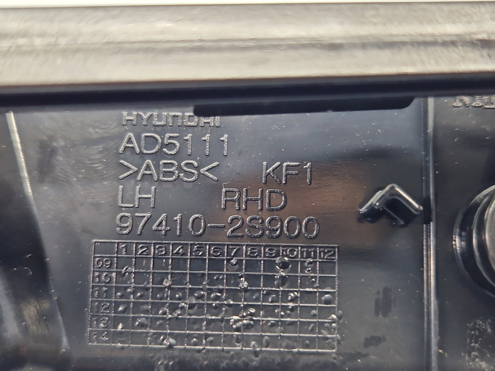 Grila aerisire centrala stanga Hyundai ix35 (LM) [Fabr 2010-2017] 97410-2S900 - imagine 5