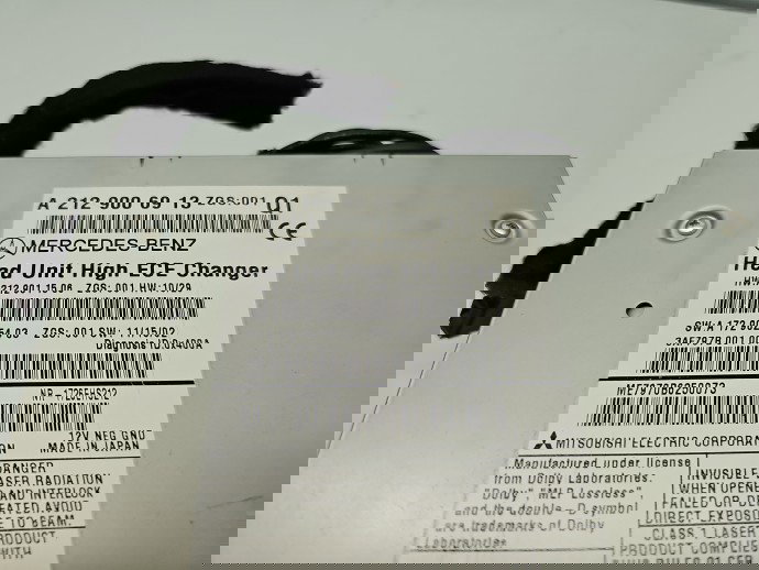 Radio CD cu navigatie Mercedes Clasa E (W212) [Fabr 2009-2016] A2129006913