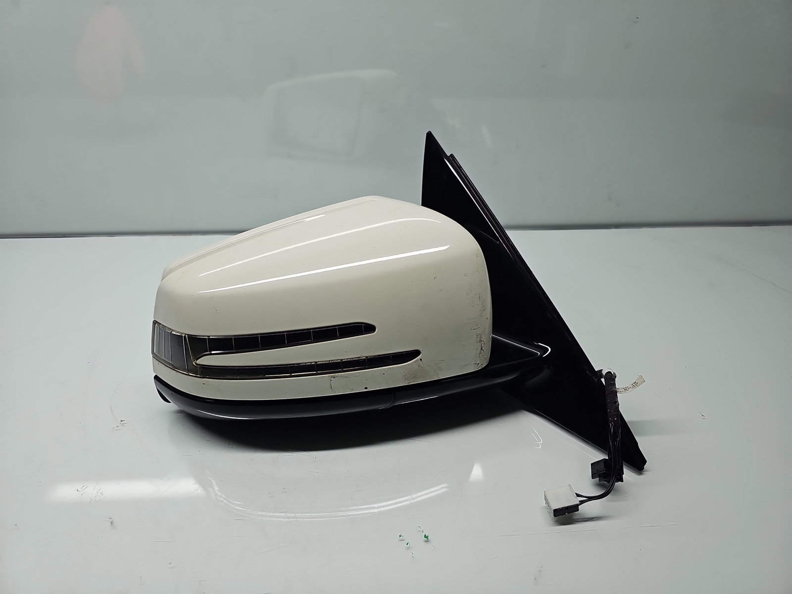 Oglinda dreapta Mercedes Clasa E (W212) [Fabr 2009-2016] Break AMG 650U Alb Calcite - imagine 3