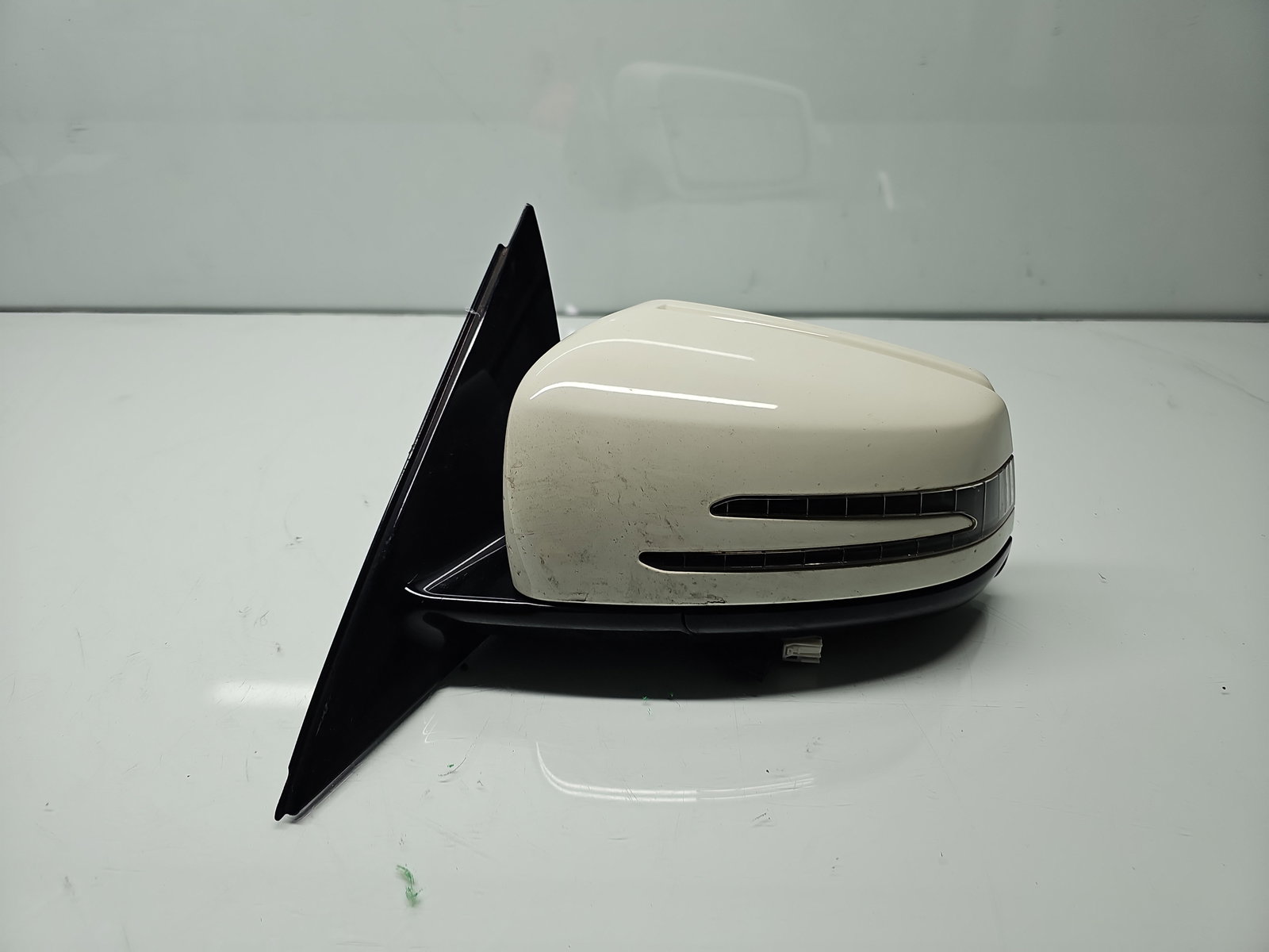 Oglinda stanga Mercedes Clasa E (W212) [Fabr 2009-2016] Break AMG 650U Alb Calcite - imagine 3